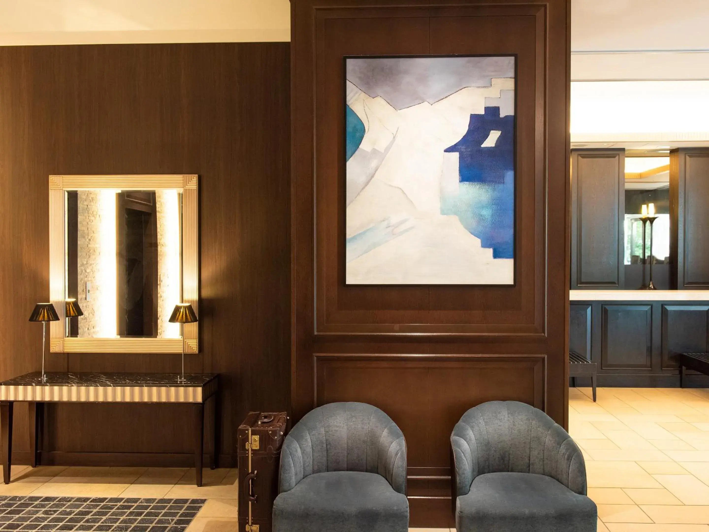 Lobby or reception in Mitsui Garden Hotel Shiodome Italia-gai - Tokyo Lobby or reception in Mitsui Garden Hotel Shiodome Italia-gai - Tokyo