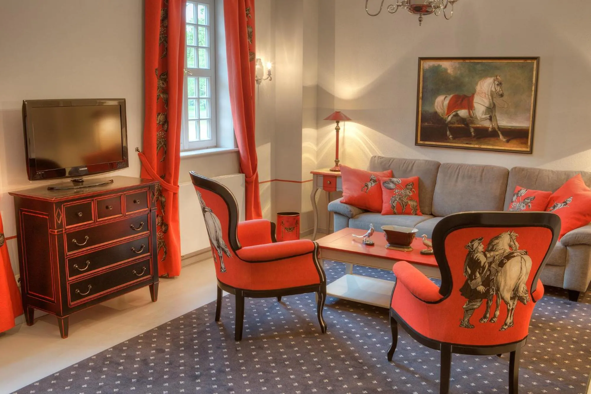 Living room in Urlaubsresidenz Marstall und Kanzlei im Schlossensemble