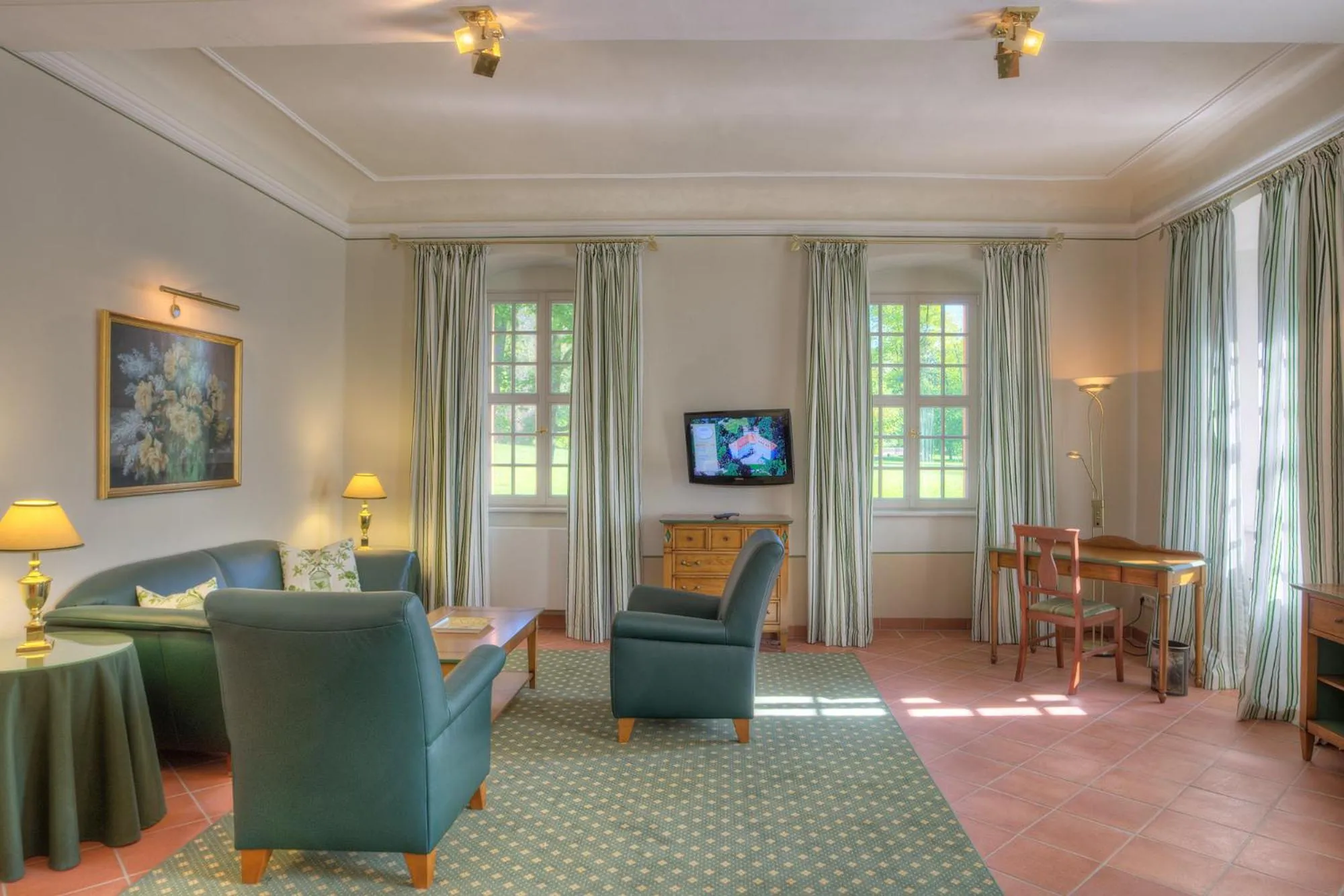 Living room in Urlaubsresidenz Marstall und Kanzlei im Schlossensemble