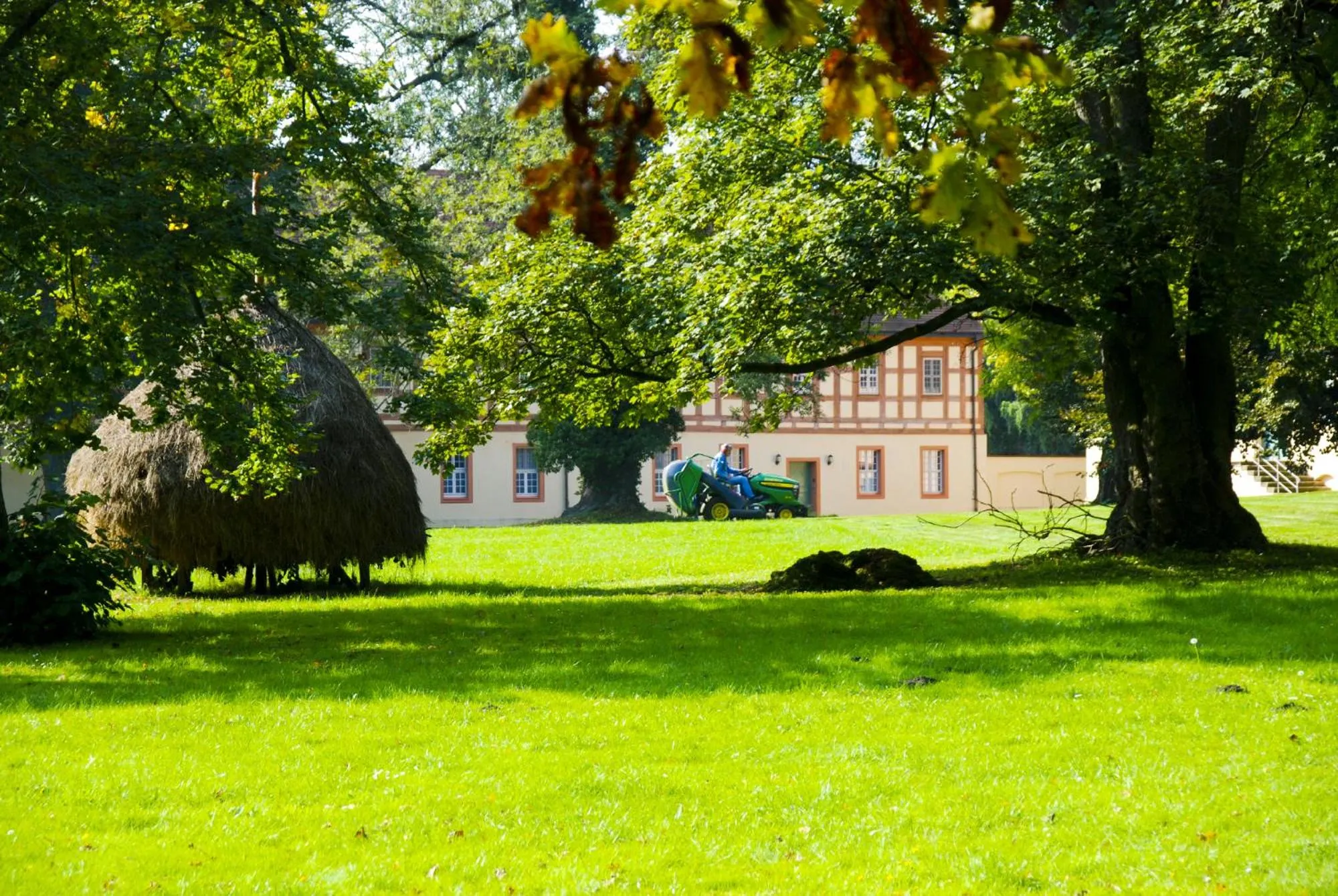 Garden in Urlaubsresidenz Marstall und Kanzlei im Schlossensemble