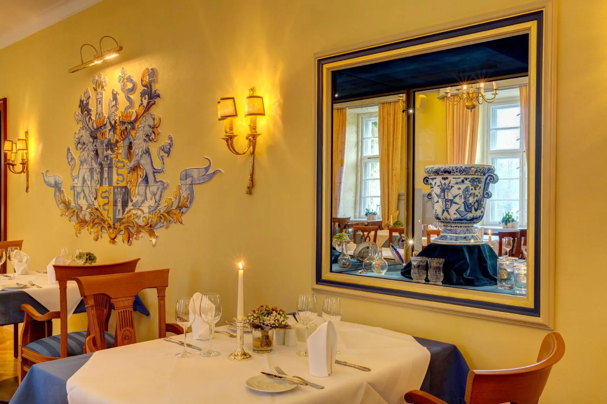 Restaurant/places to eat in Urlaubsresidenz Marstall und Kanzlei im Schlossensemble