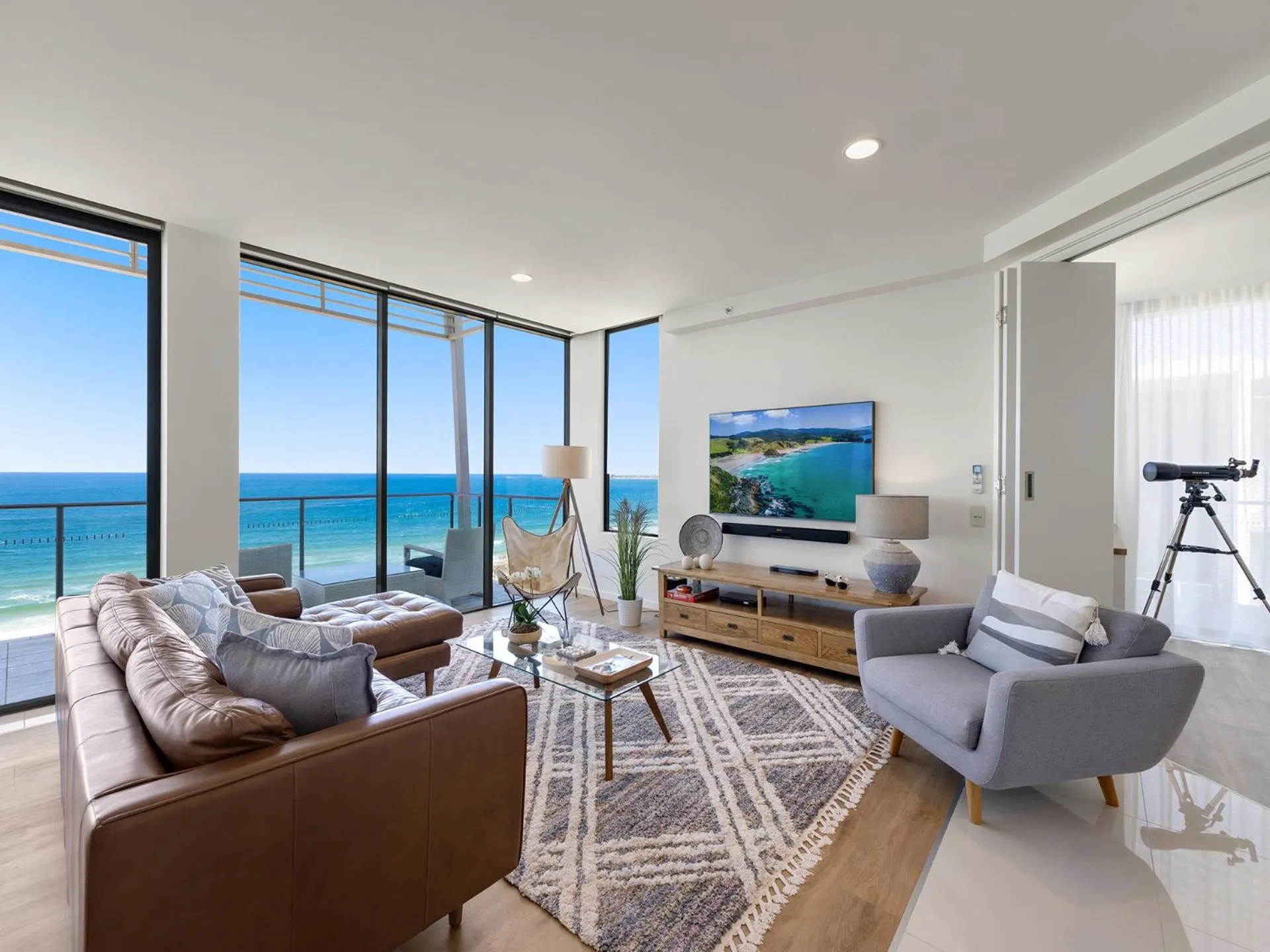 Living room in Beach on Sixth