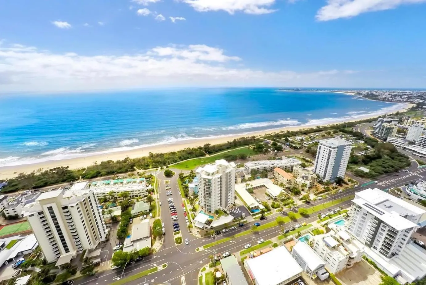 Bird's eye view in Beach on Sixth