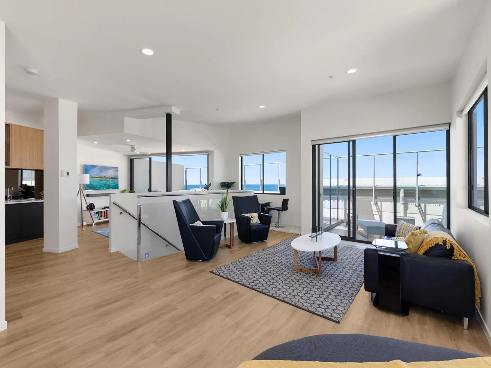 Living room in Beach on Sixth