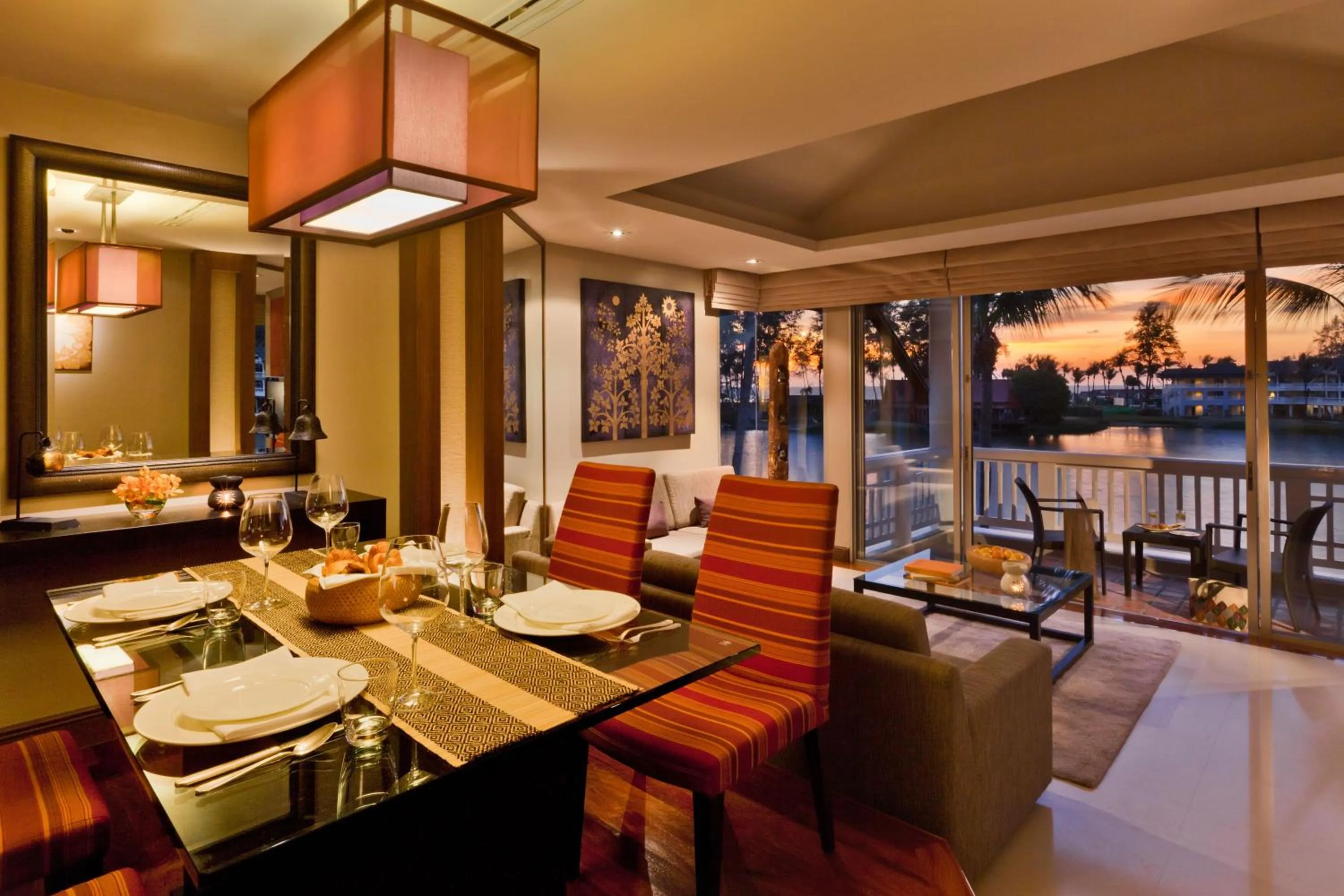 Living room in Angsana Laguna Phuket