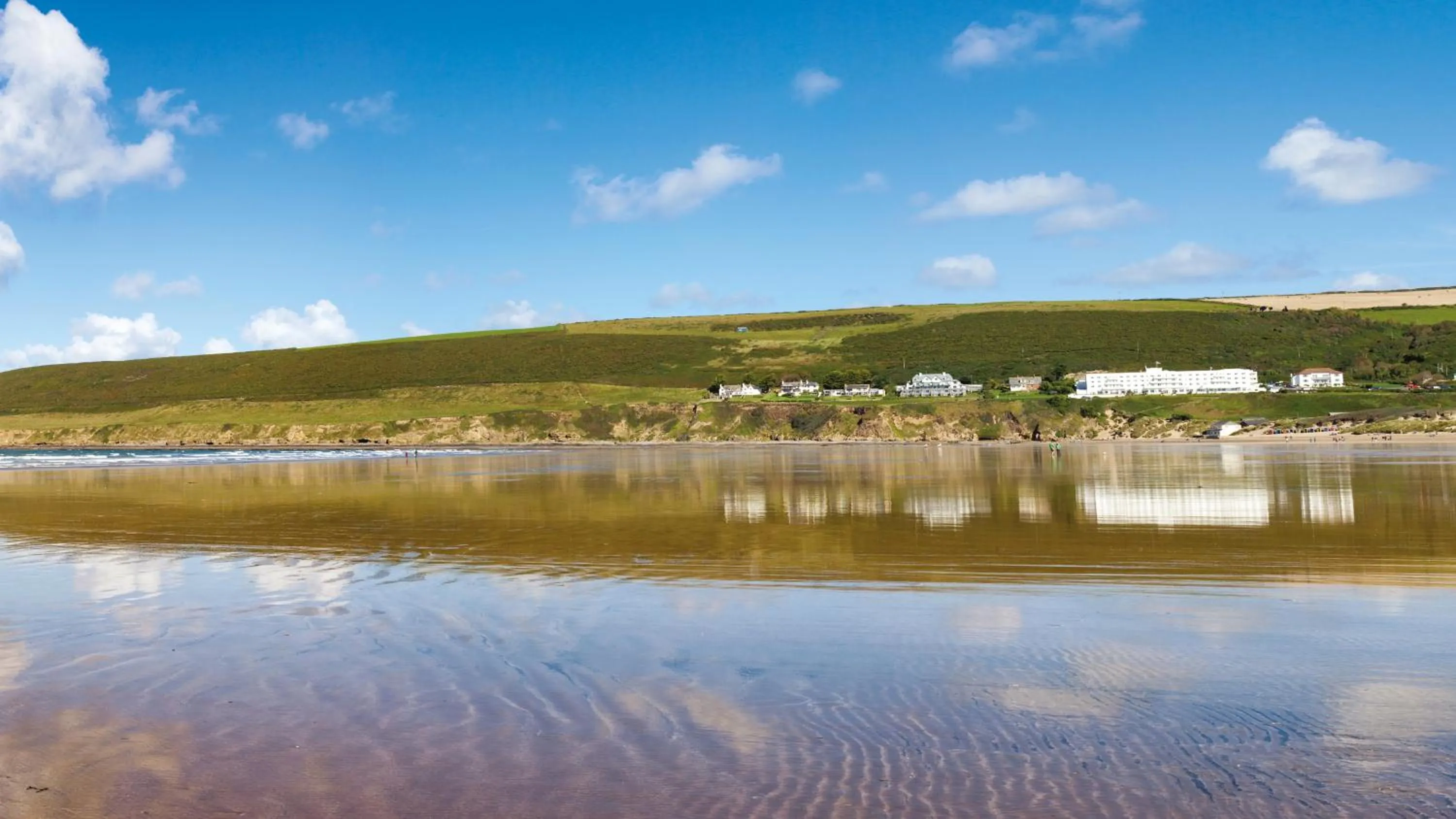 Beach in Saunton Sands Hotel Source Spa and Wellness