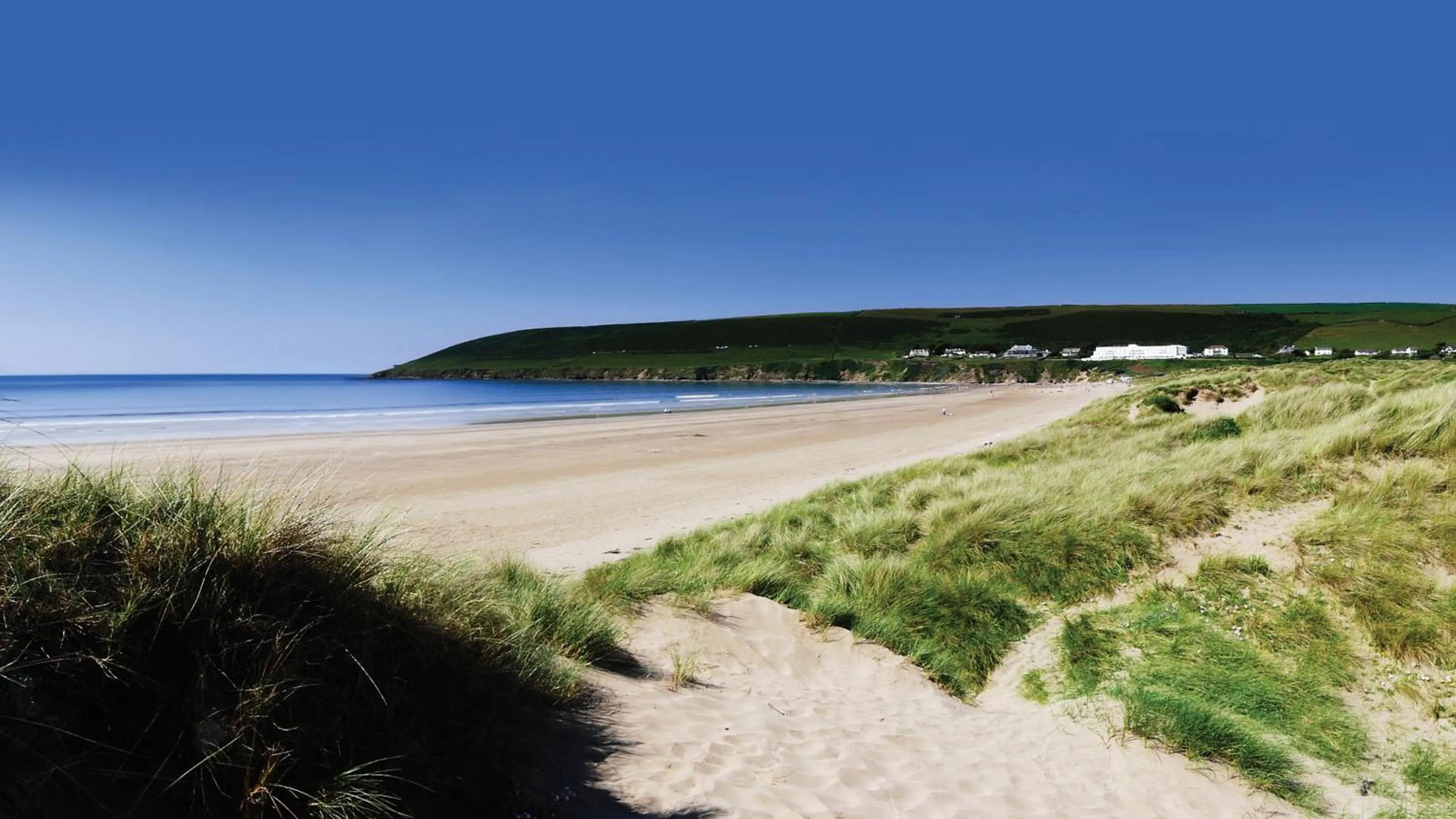 Natural landscape in Saunton Sands Hotel Source Spa and Wellness