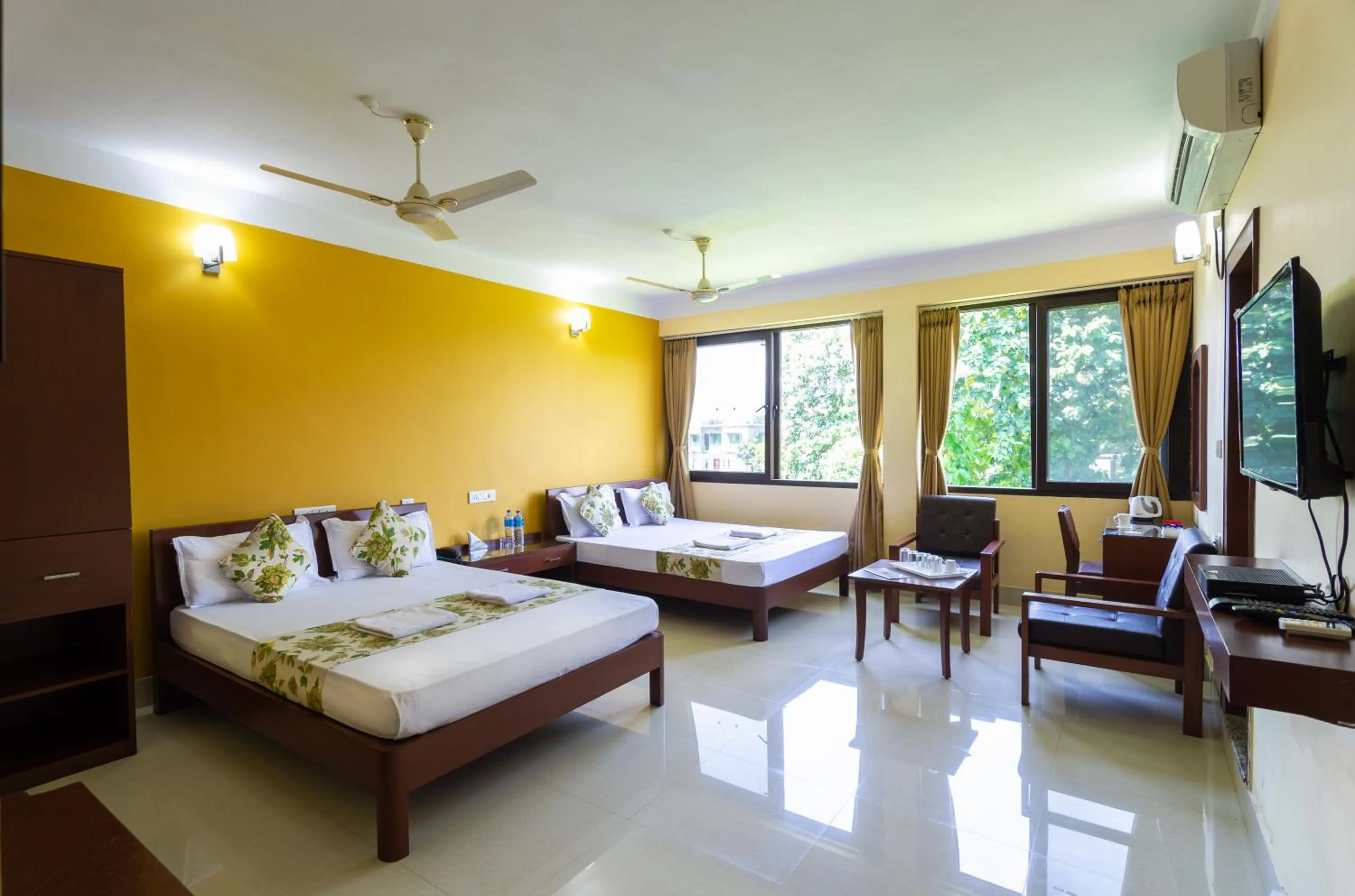 Bed in Yaksha Holiday Home