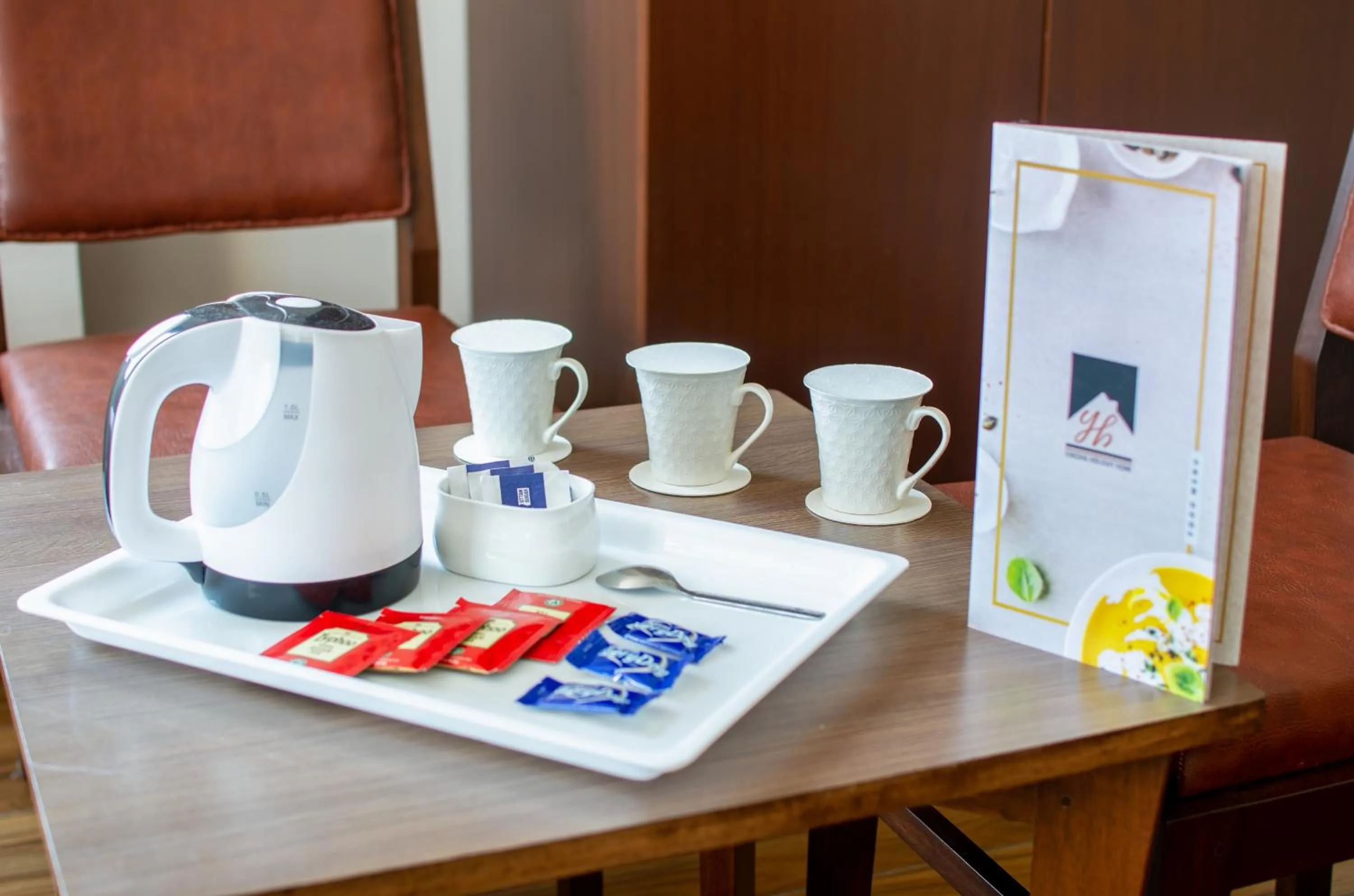 Coffee/tea facilities in Yaksha Holiday Home