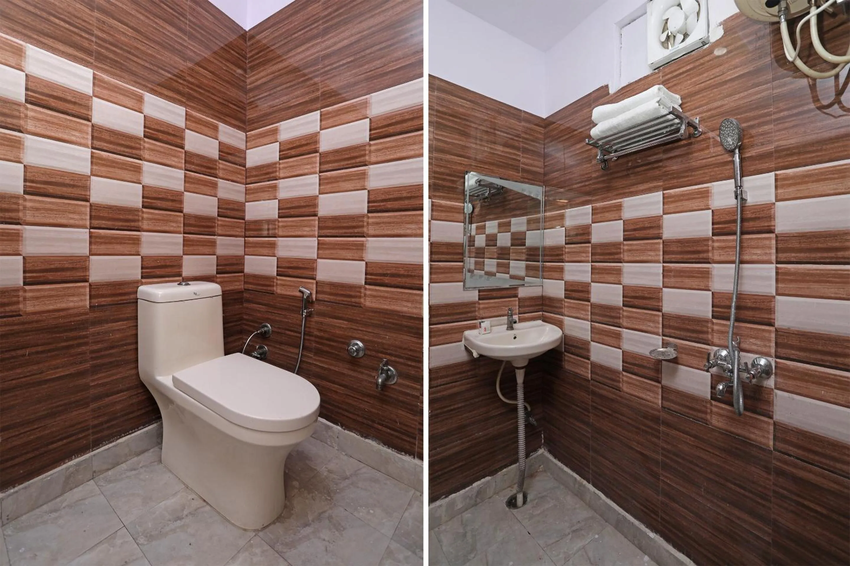 Bathroom in Super Hotel O Raj Palace