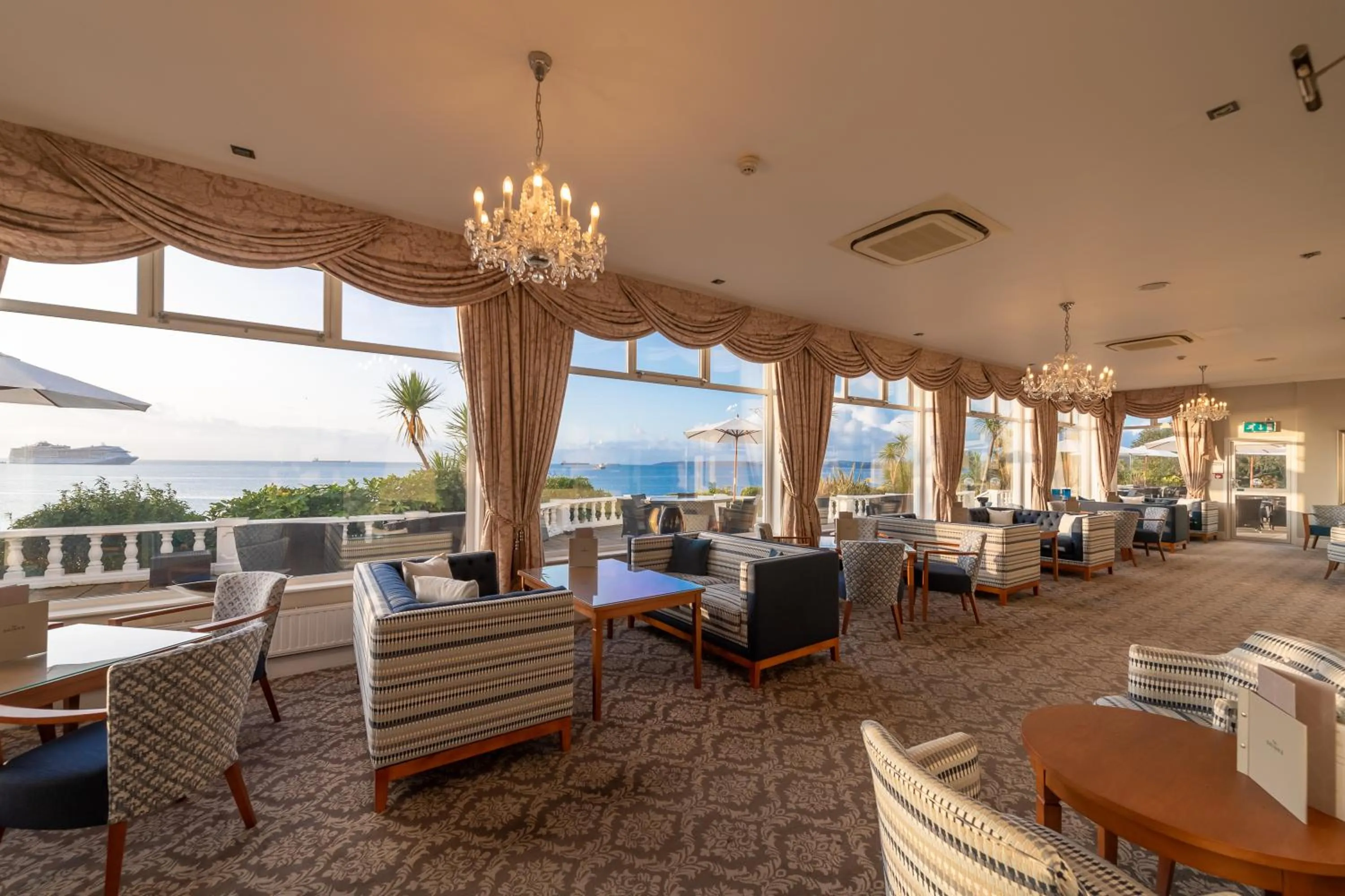 Lounge or bar in The Royal Duchy Hotel