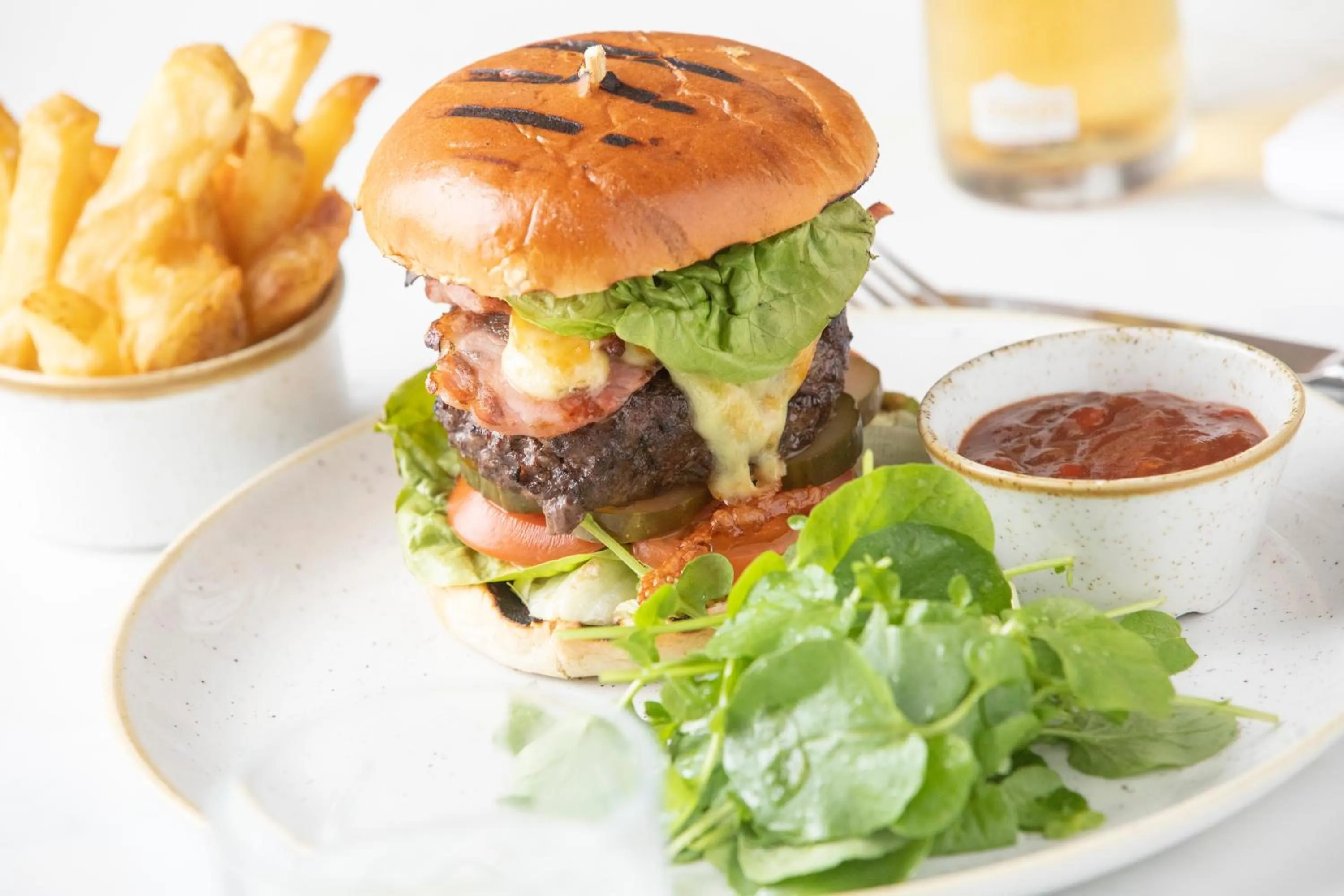 Food and drinks in The Royal Duchy Hotel