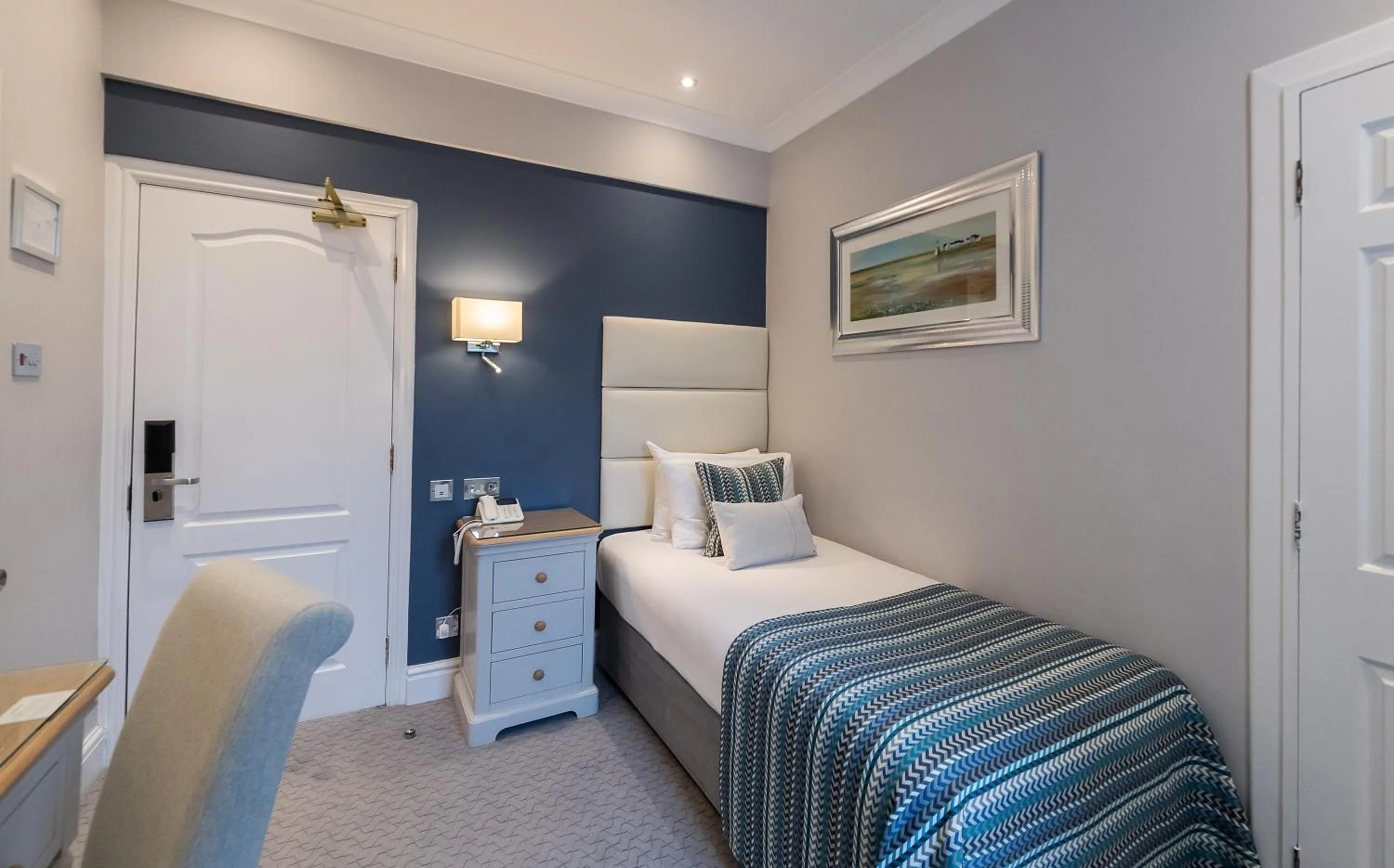 Bed in The Carlyon Bay Hotel and Spa