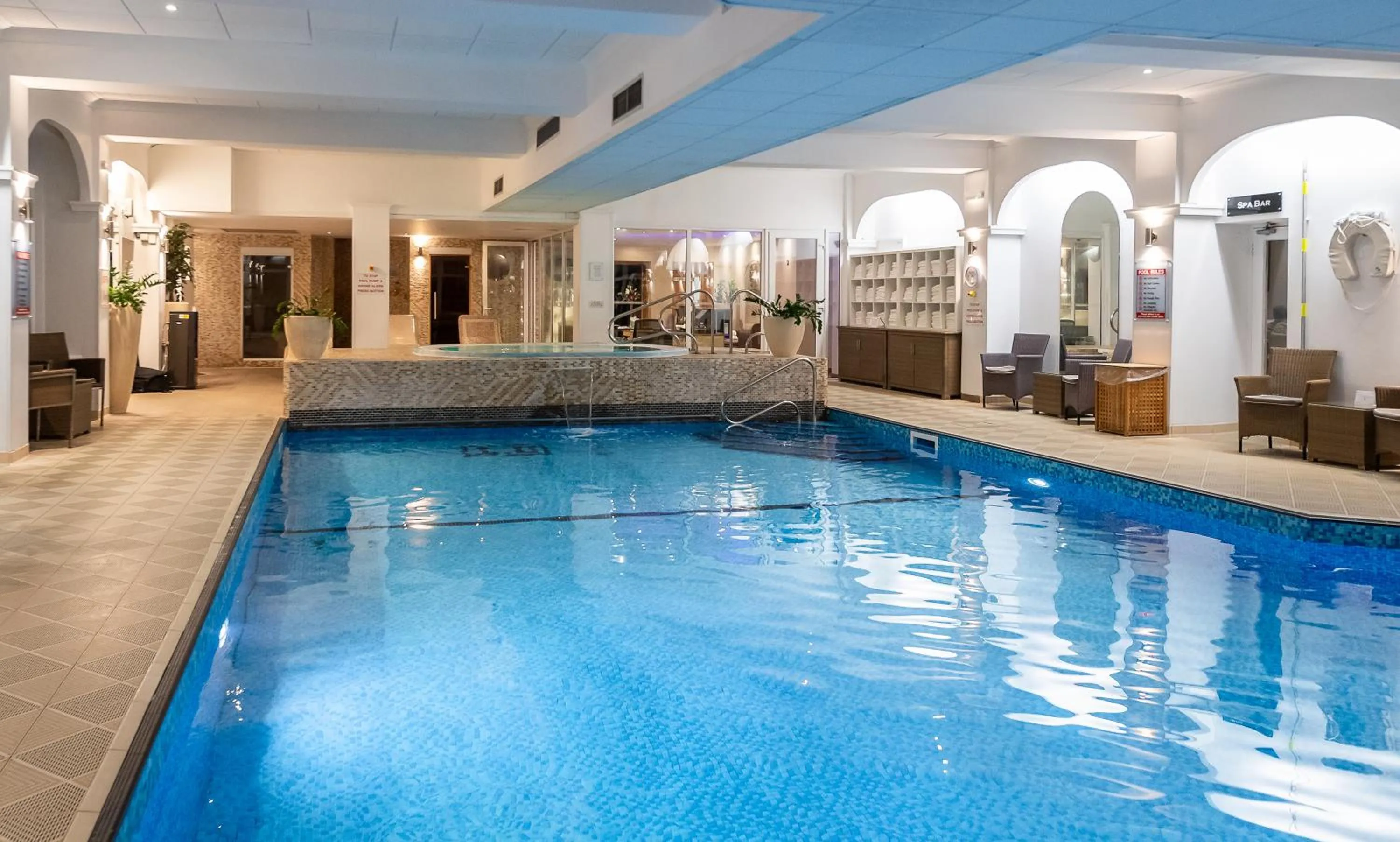 Spa and wellness centre/facilities in The Carlyon Bay Hotel and Spa