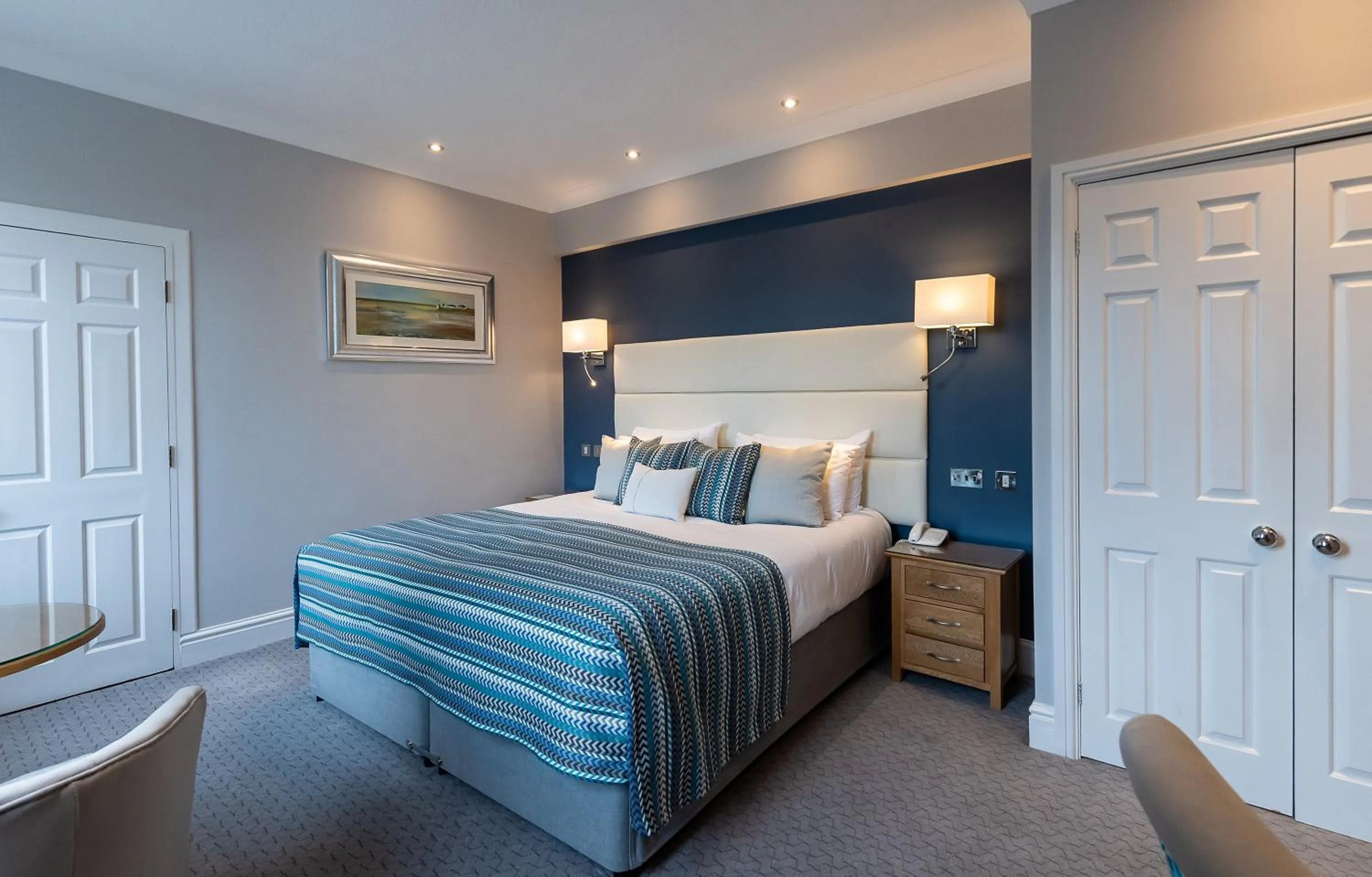 Bed in The Carlyon Bay Hotel and Spa