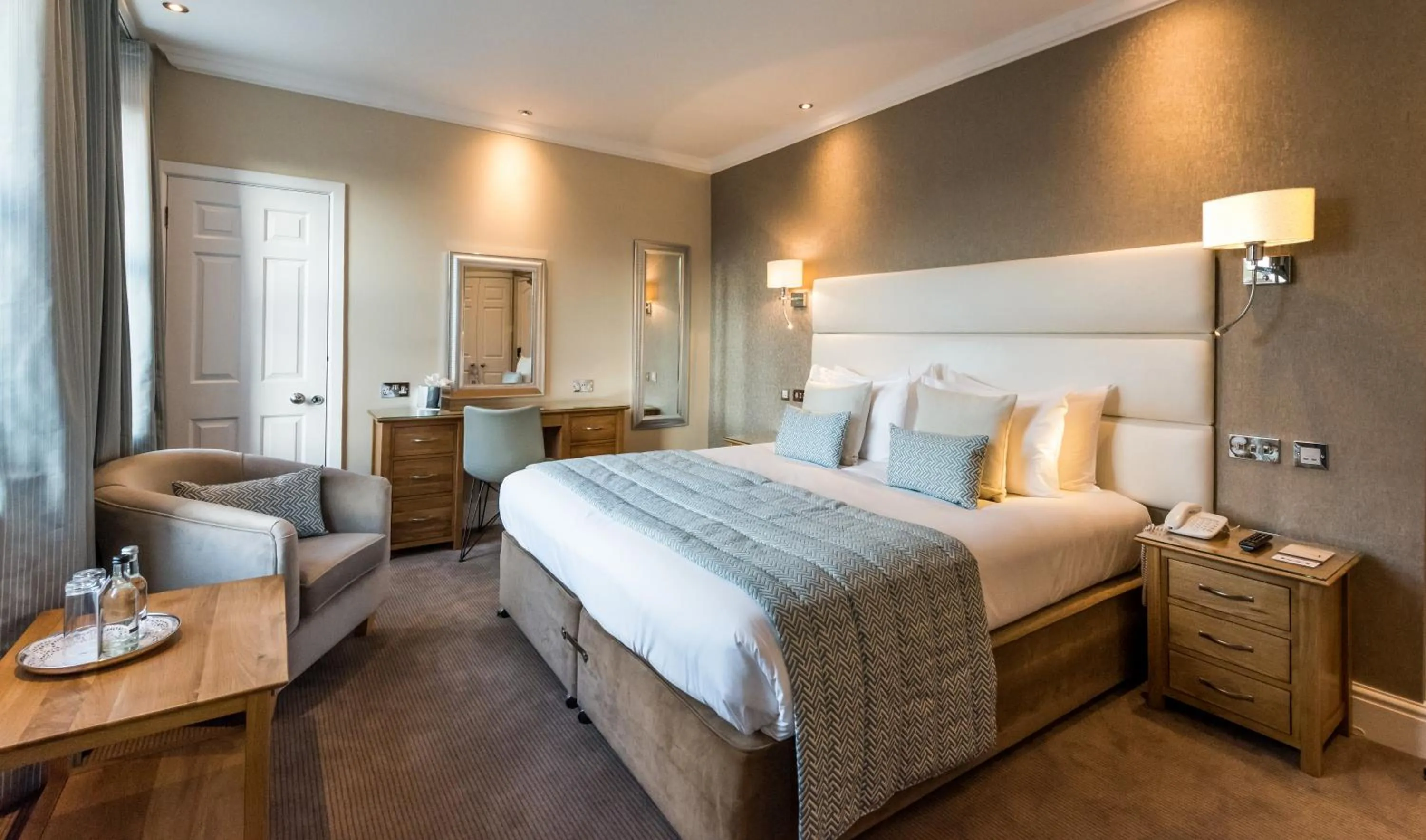 Bedroom, Bed in The Carlyon Bay Hotel and Spa