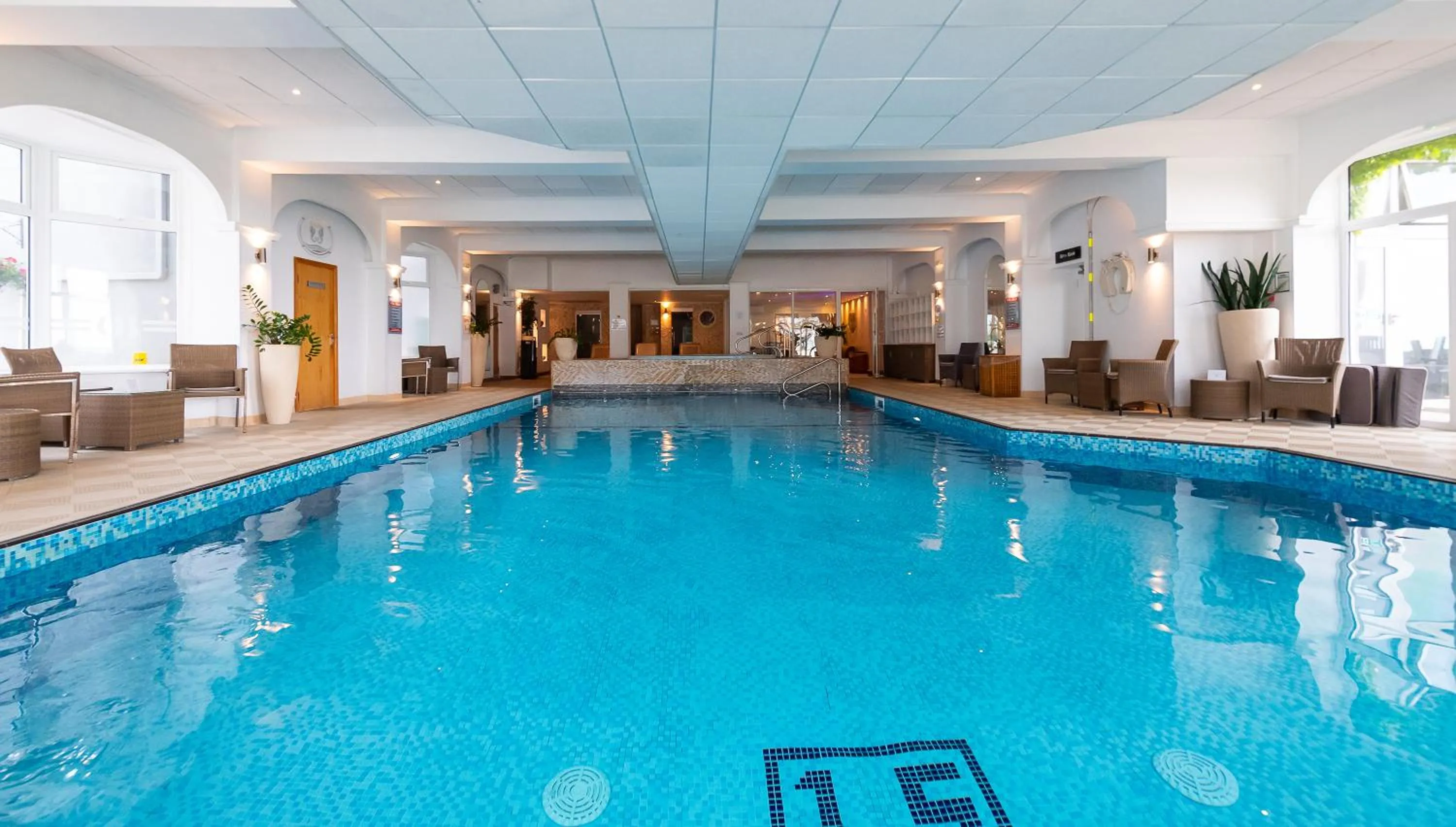 Spa and wellness centre/facilities in The Carlyon Bay Hotel and Spa