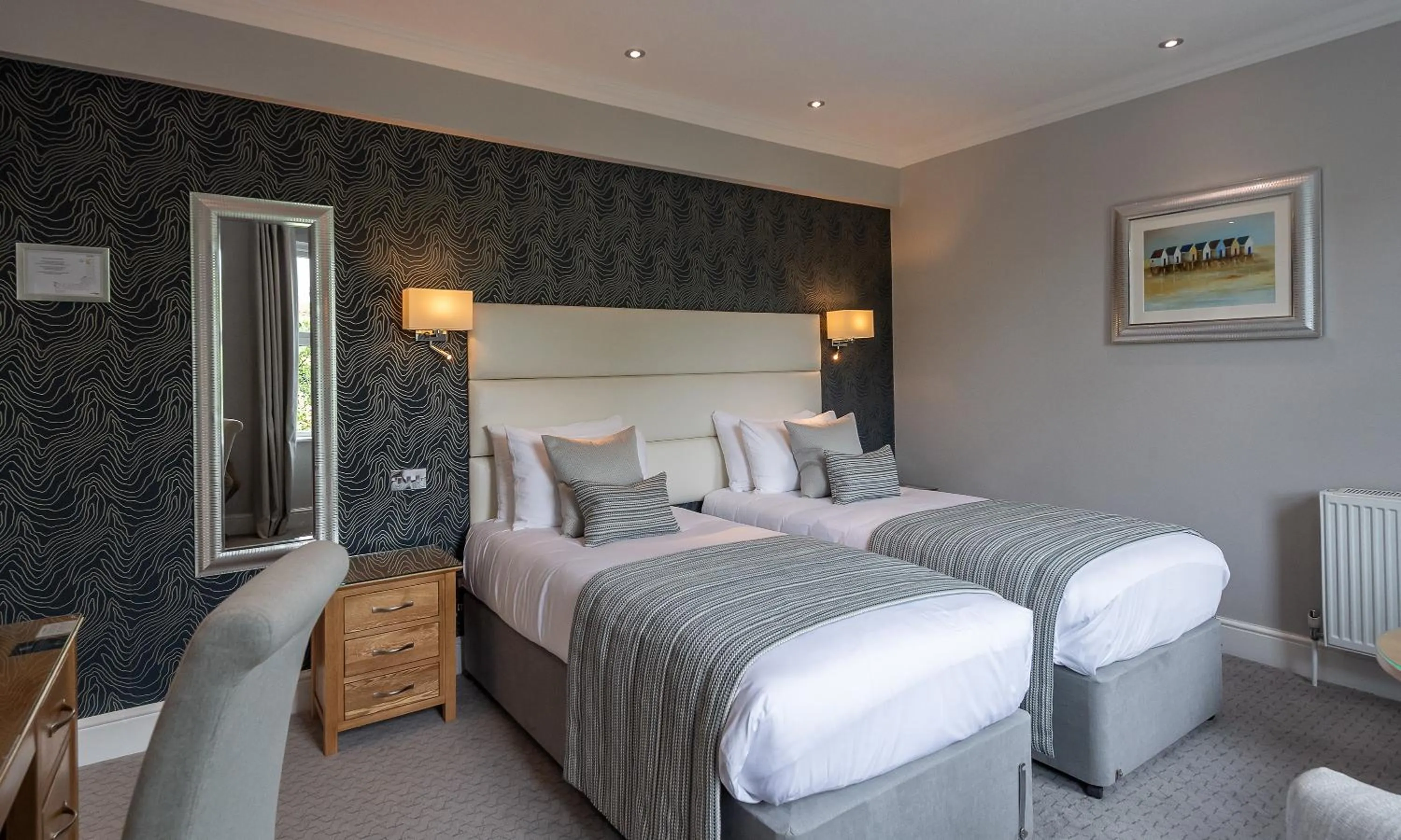 Bedroom, Bed in The Carlyon Bay Hotel and Spa