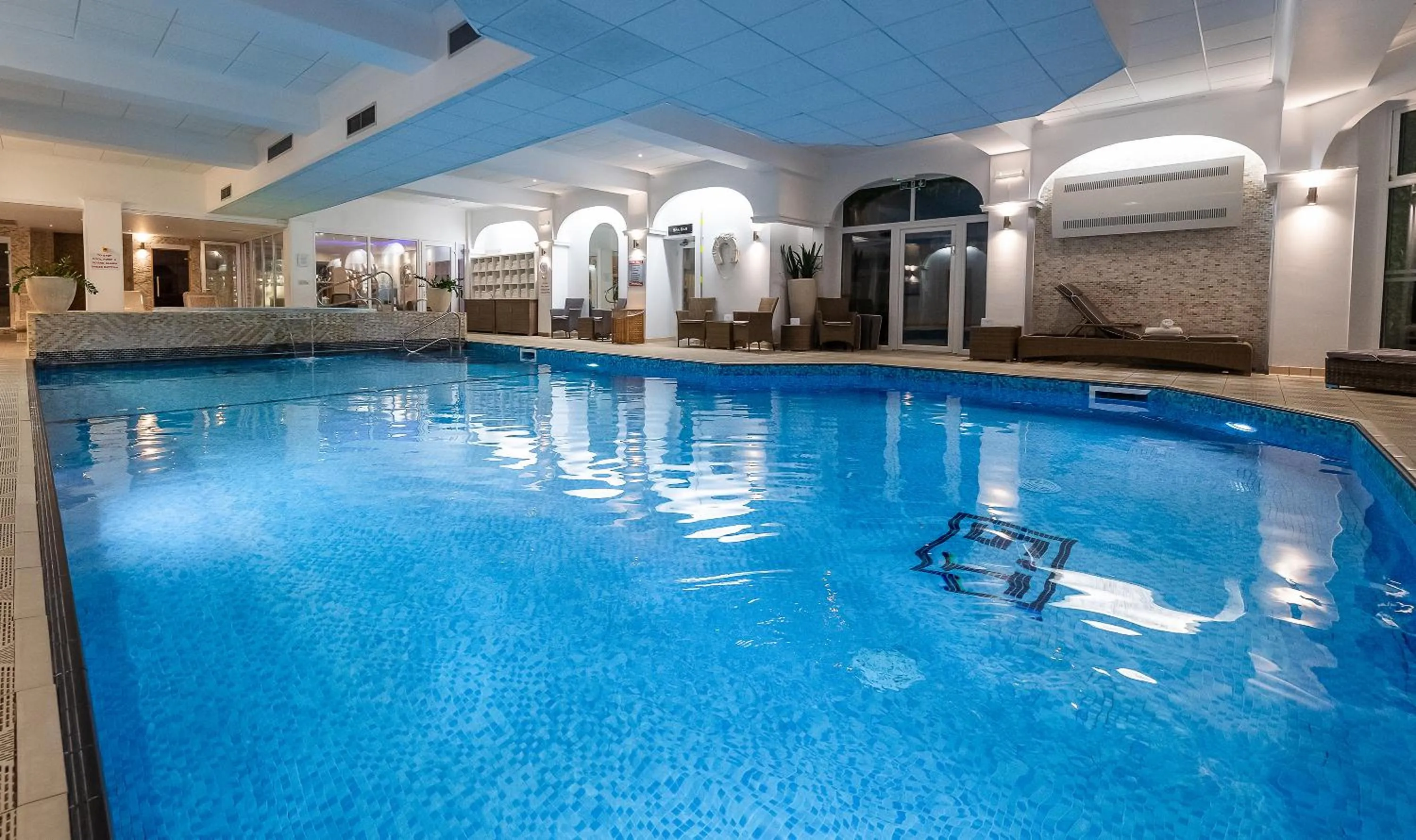 Swimming pool in The Carlyon Bay Hotel and Spa