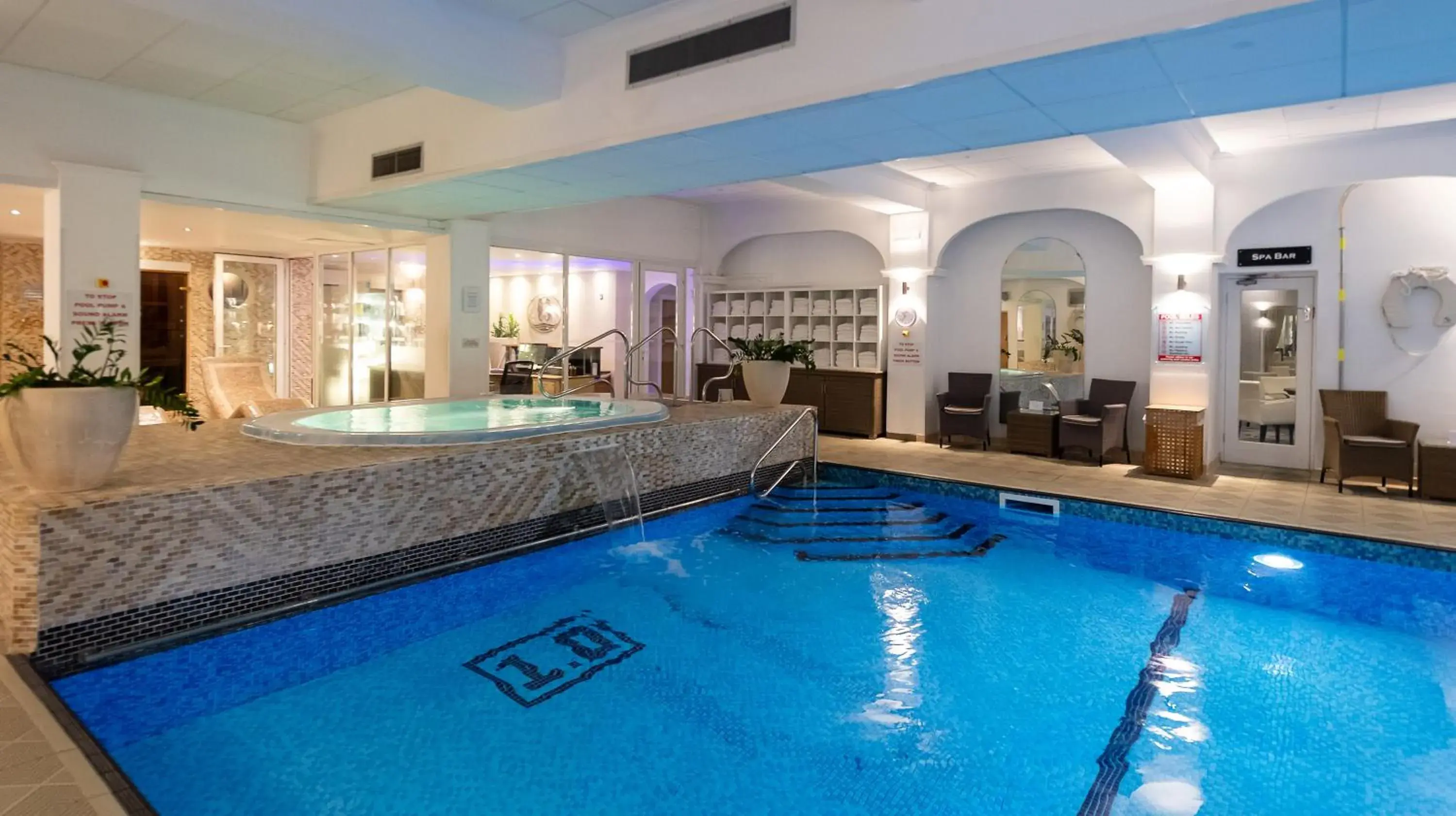 Swimming pool in The Carlyon Bay Hotel and Spa Swimming pool in The Carlyon Bay Hotel and Spa