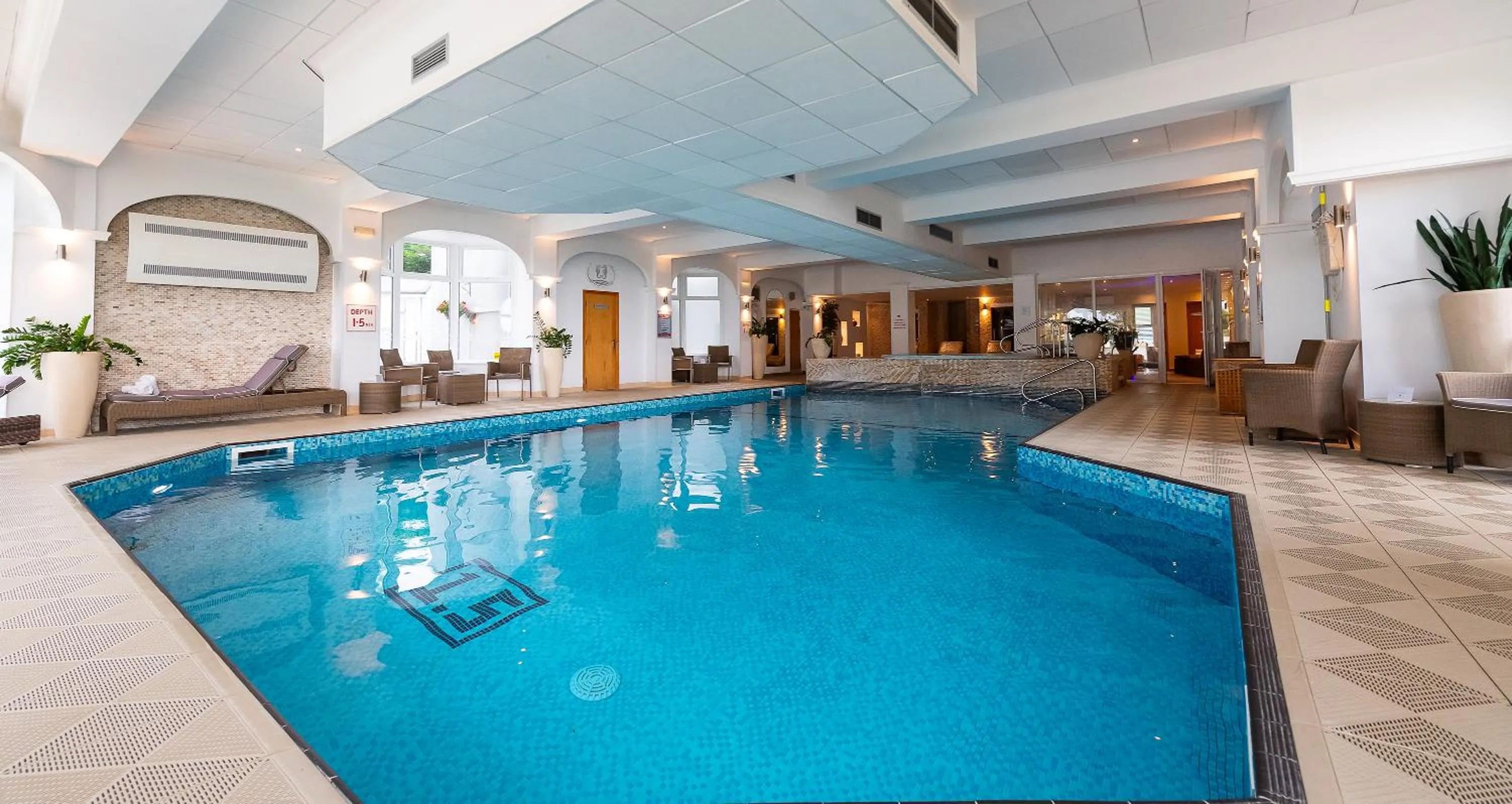 Spa and wellness centre/facilities in The Carlyon Bay Hotel and Spa