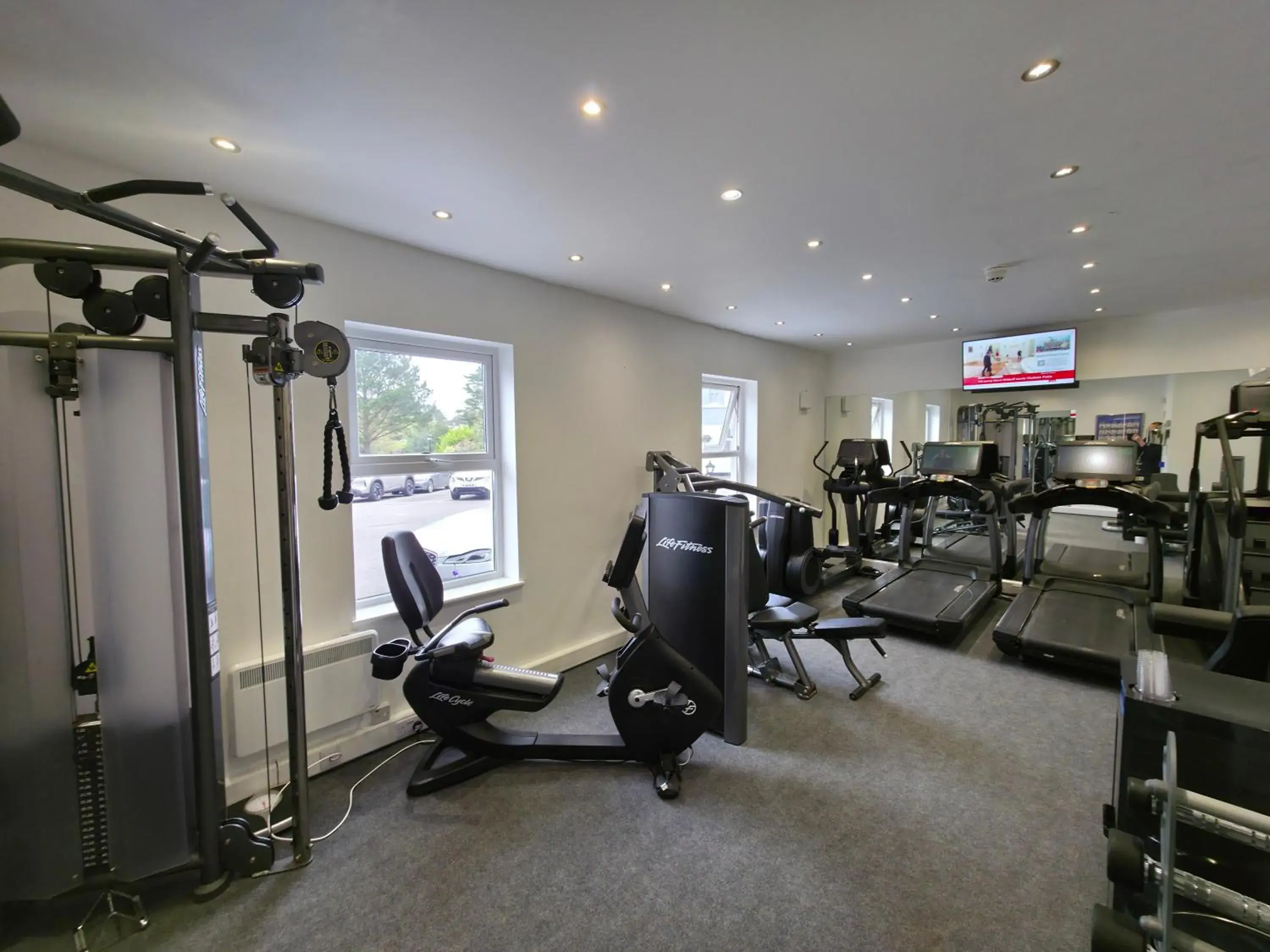 Fitness centre/facilities in The Carlyon Bay Hotel and Spa Fitness centre/facilities in The Carlyon Bay Hotel and Spa