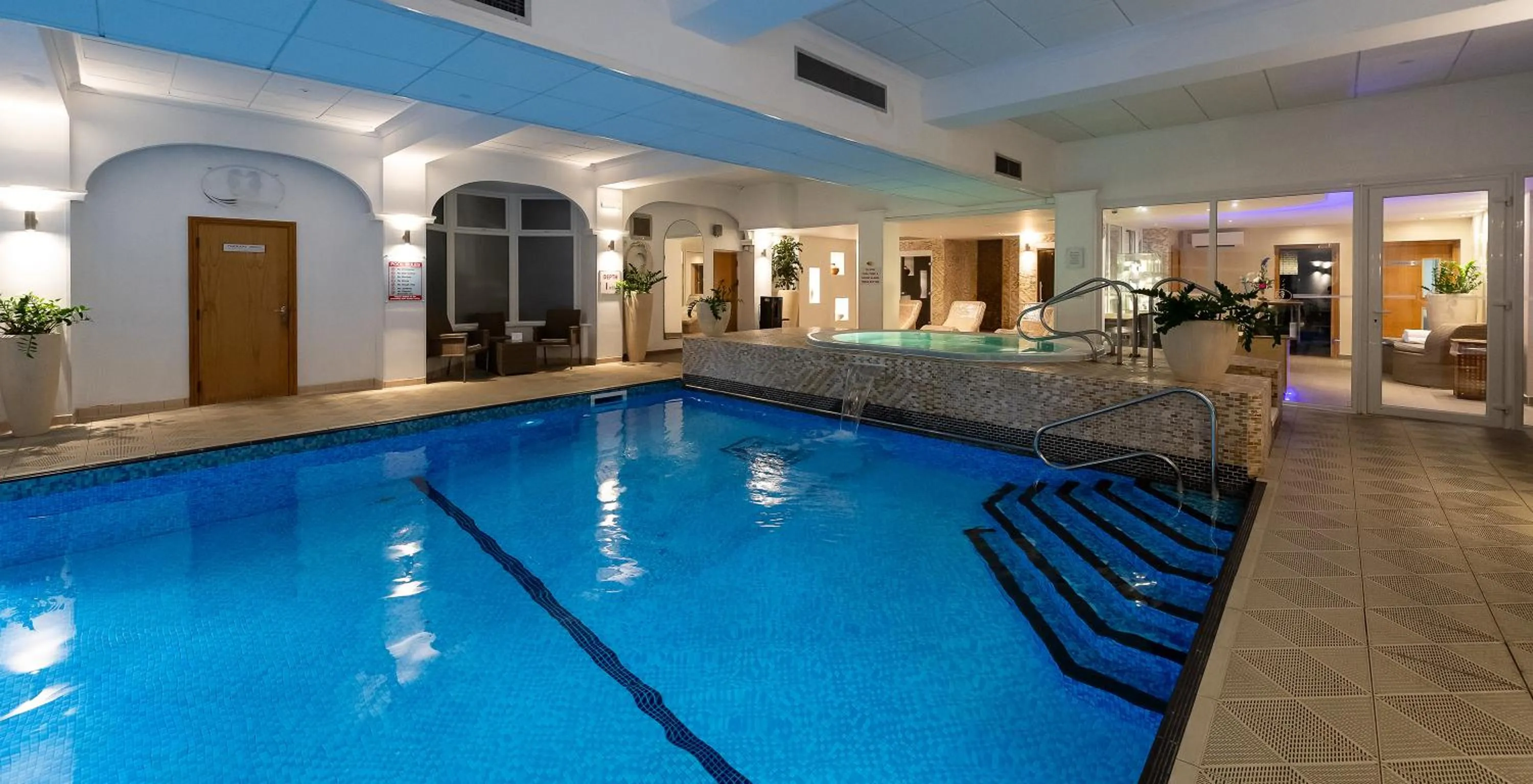 Swimming pool in The Carlyon Bay Hotel and Spa
