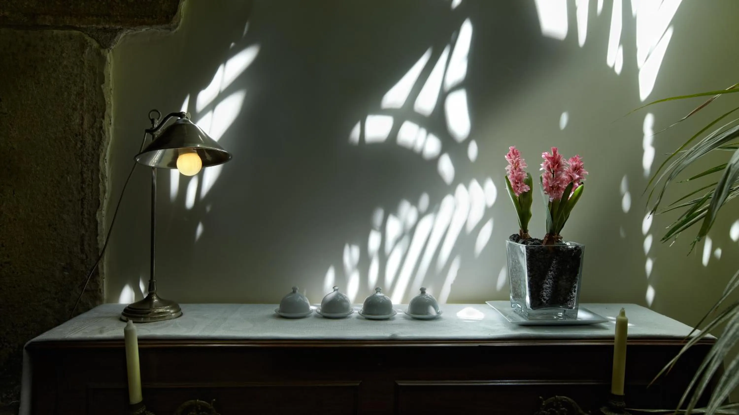 Decorative detail in Hotel Ibarra Zalla