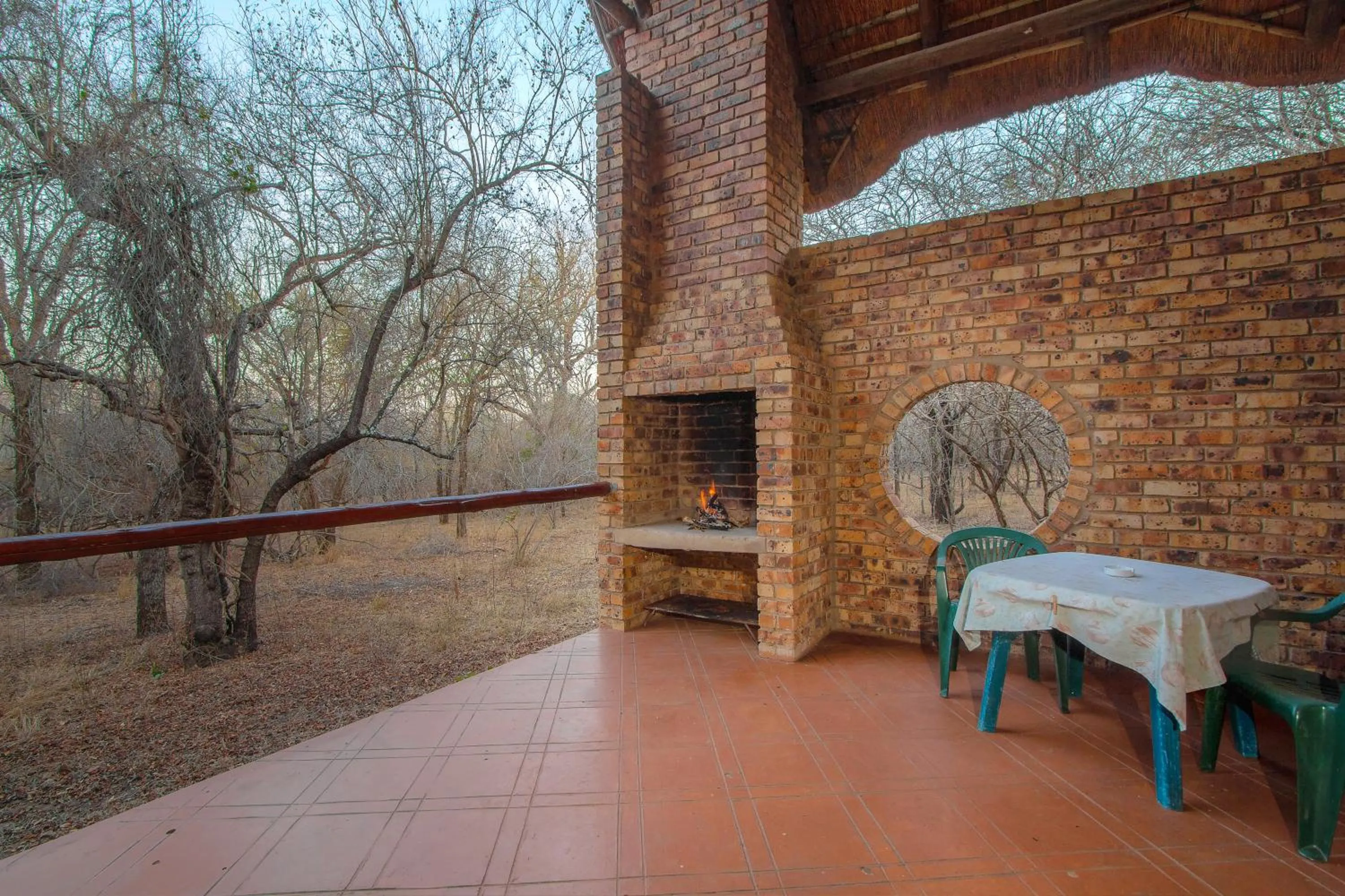 Patio in SERENITY Du Bois Lodge