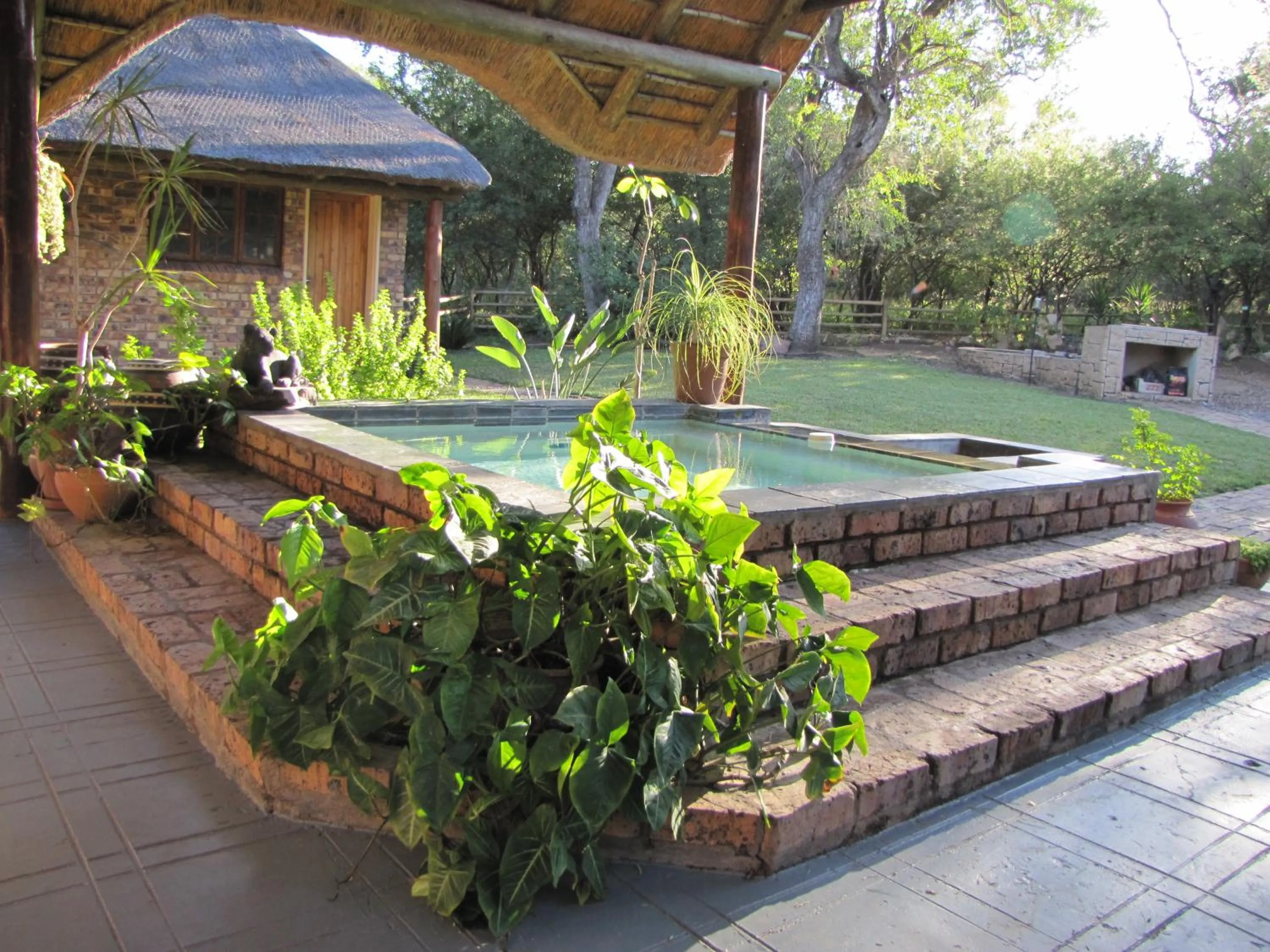 Pool view in SERENITY Du Bois Lodge