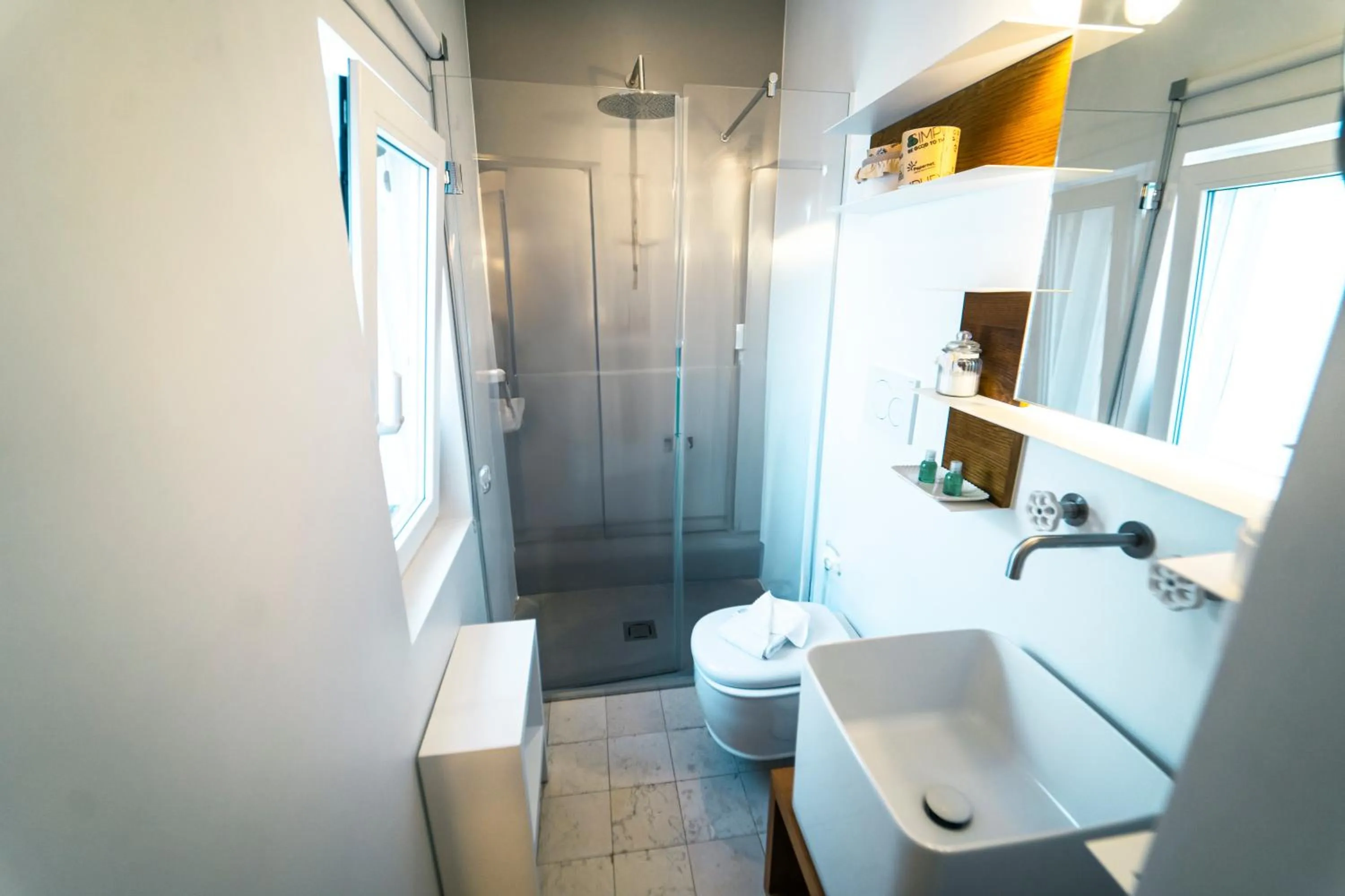 Shower in Palazzo Fiscaiolo