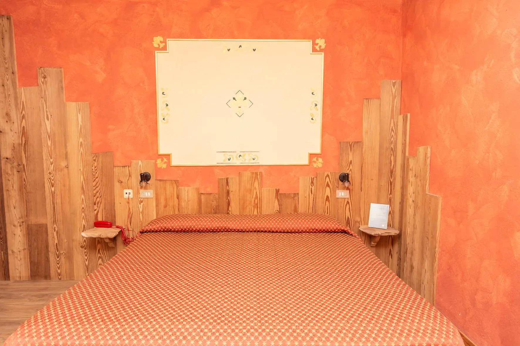 Bed in Hotel Chaberton