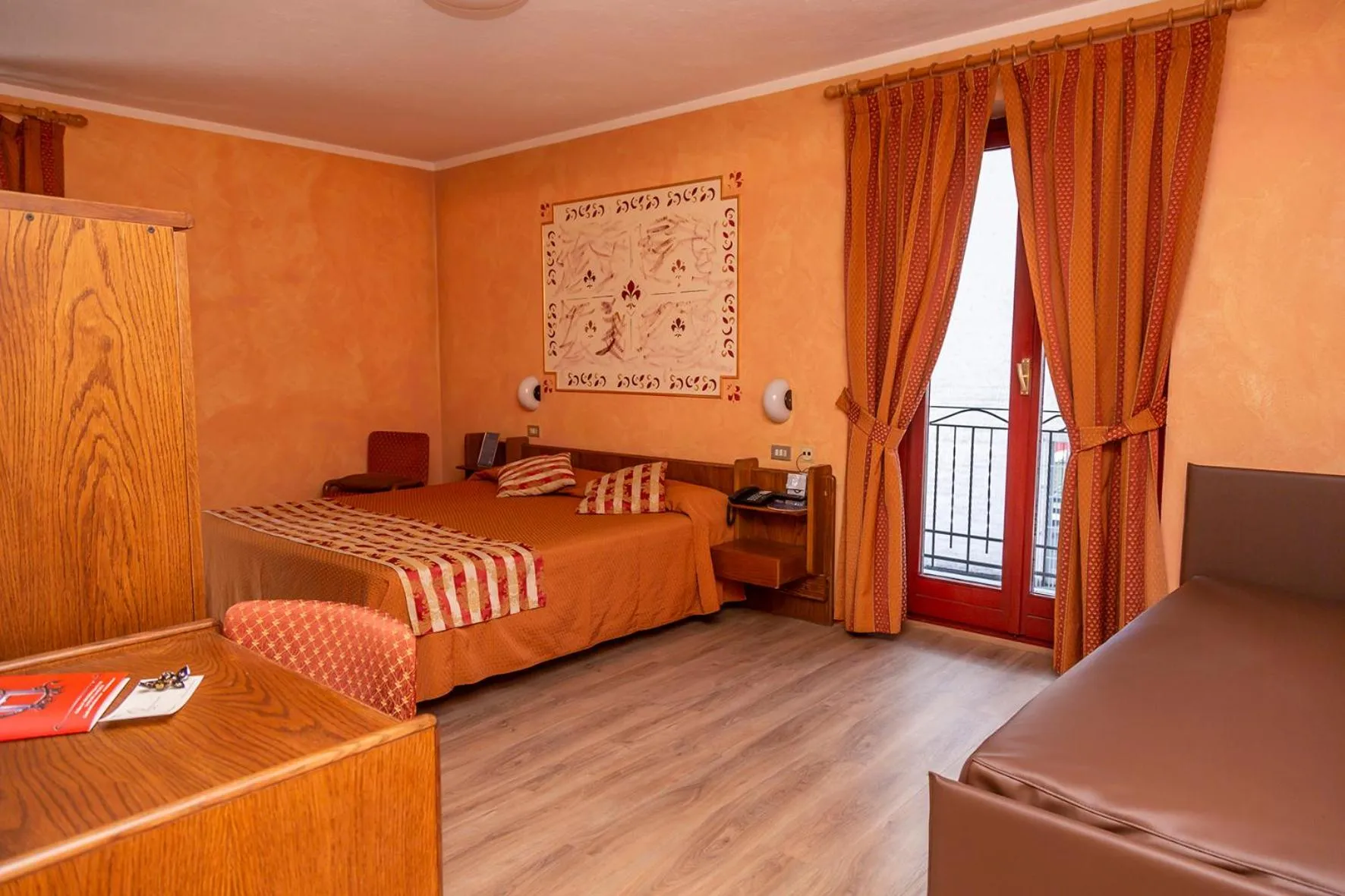 Bed in Hotel Chaberton