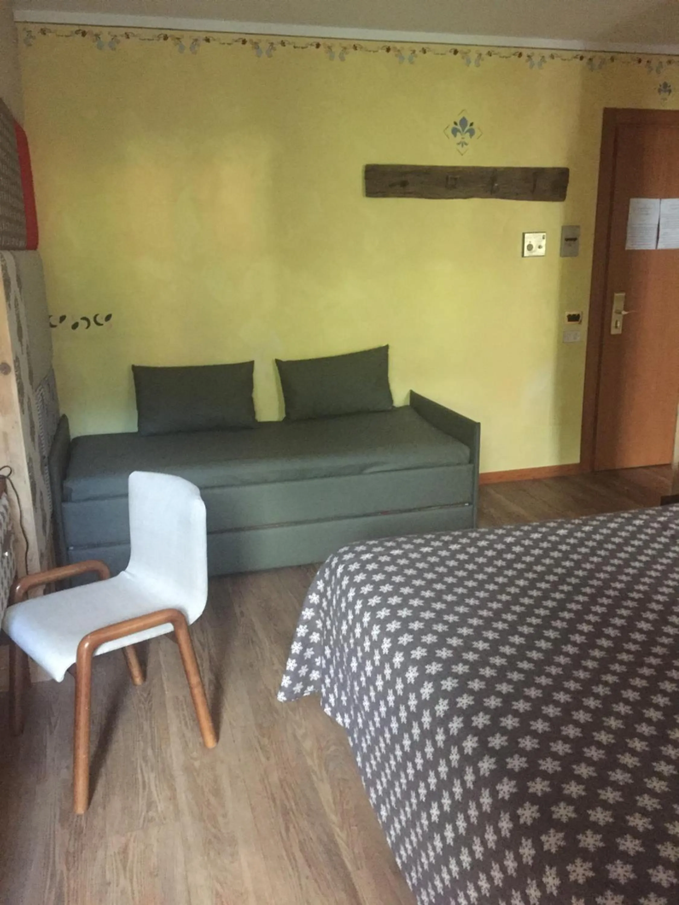 Bed in Hotel Chaberton