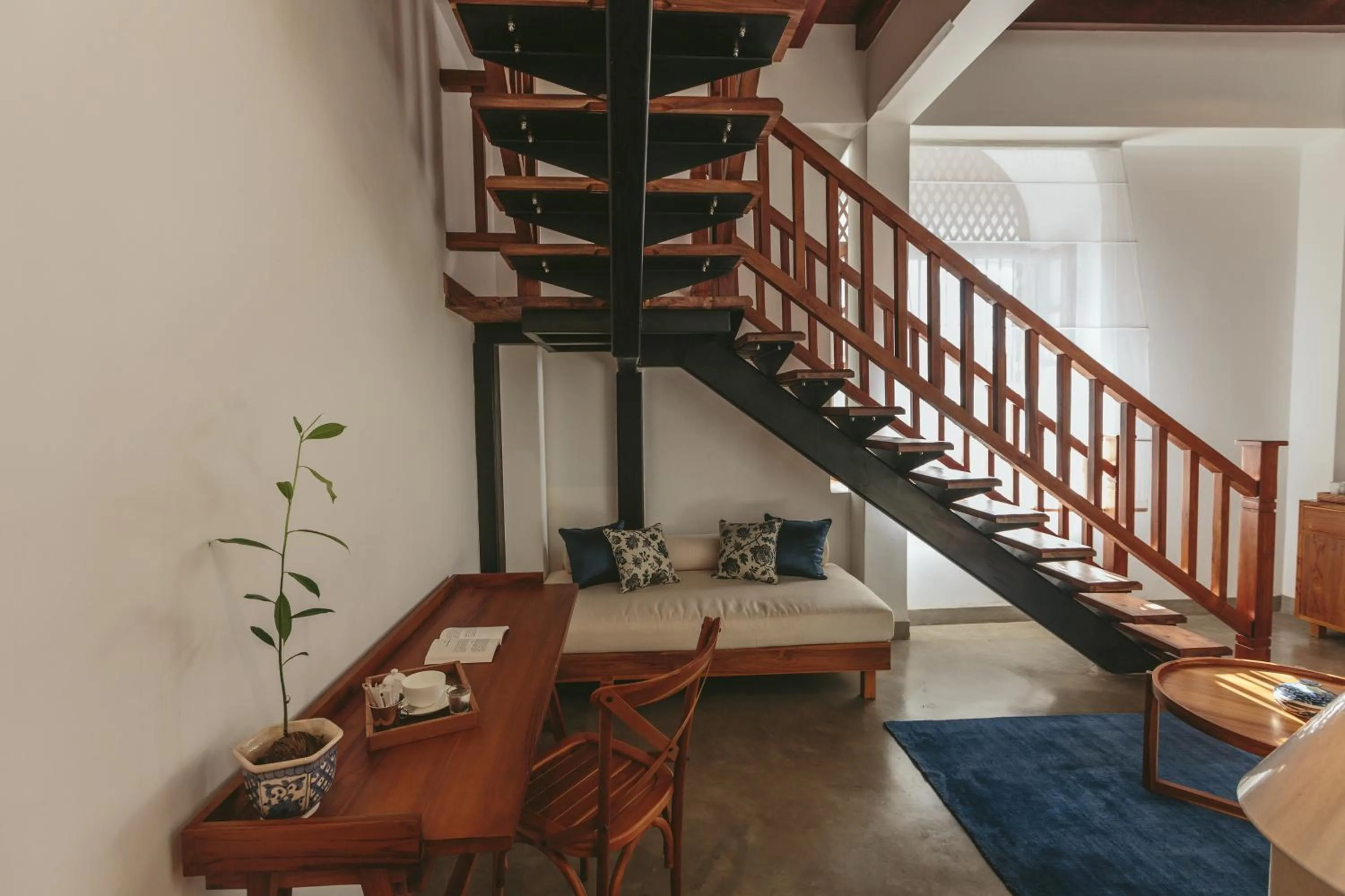 Seating area in Yara Galle Fort