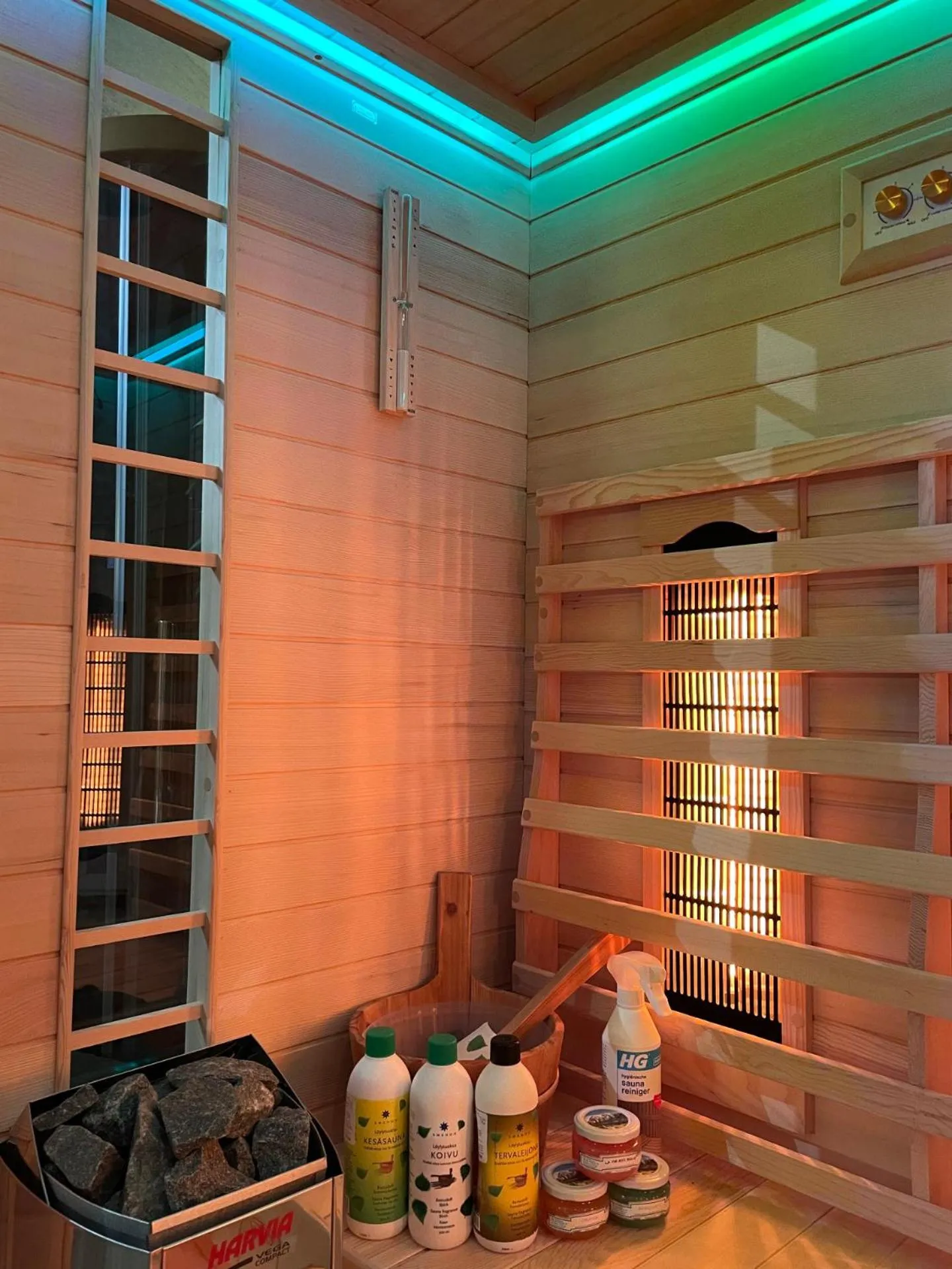 Sauna in Bed & Breakfast Zeeduinsepoort met Sauna