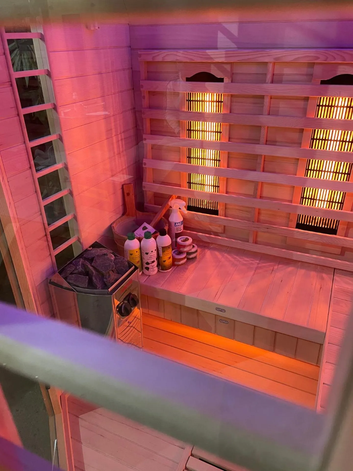 Sauna in Bed & Breakfast Zeeduinsepoort met Sauna