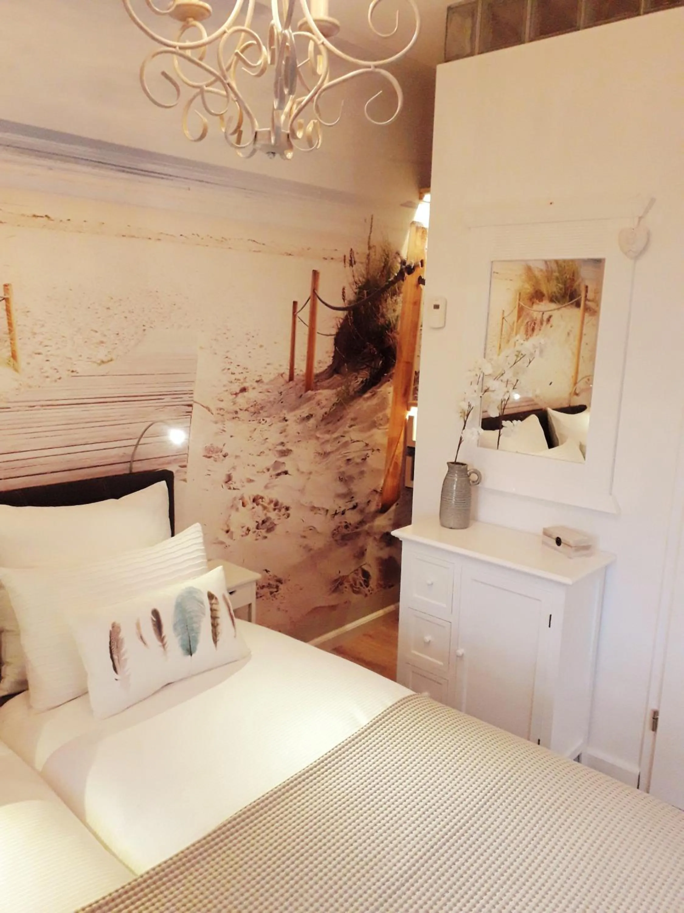 Bed in Bed & Breakfast Zeeduinsepoort met Sauna