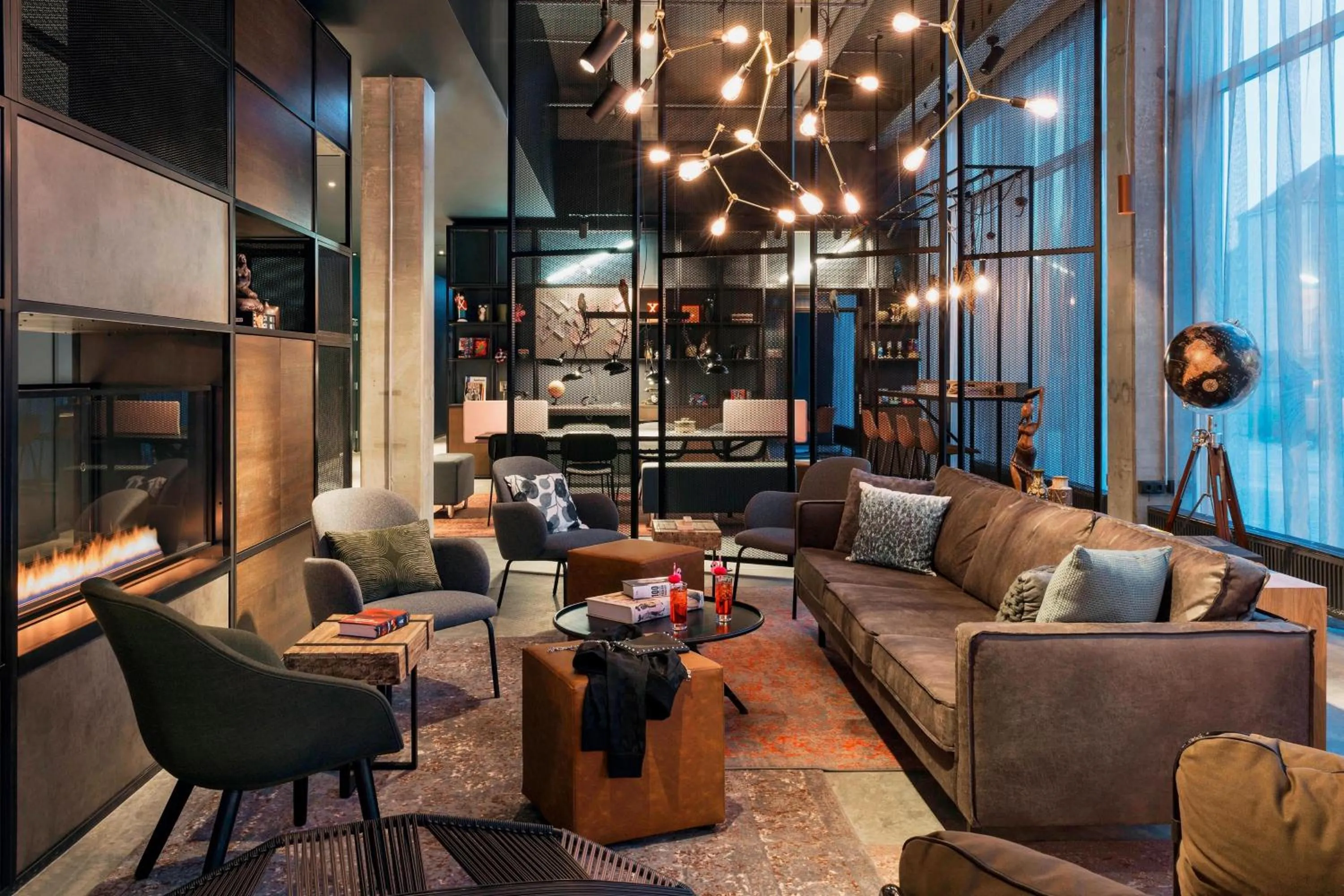 Lounge or bar in Moxy Copenhagen Sydhavnen