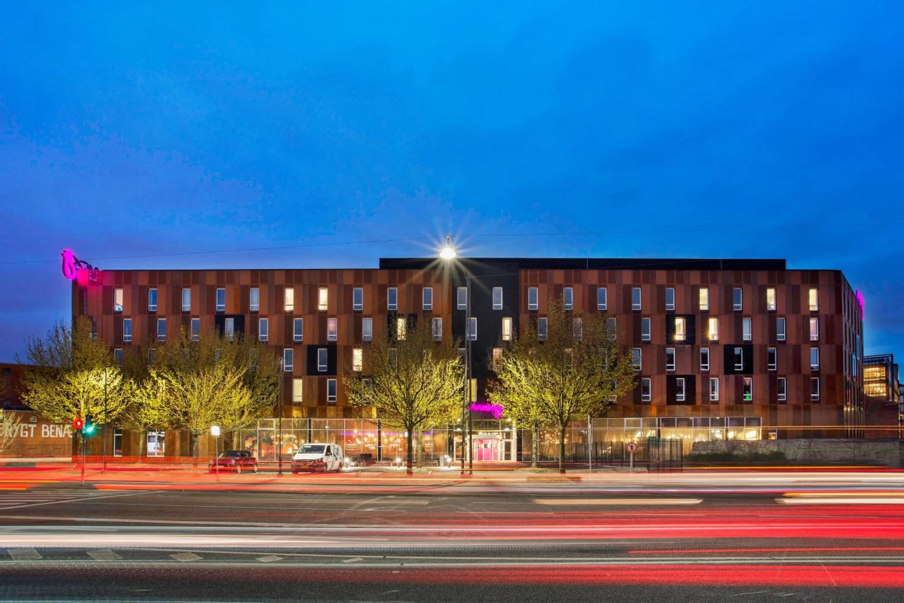 Property building in Moxy Copenhagen Sydhavnen