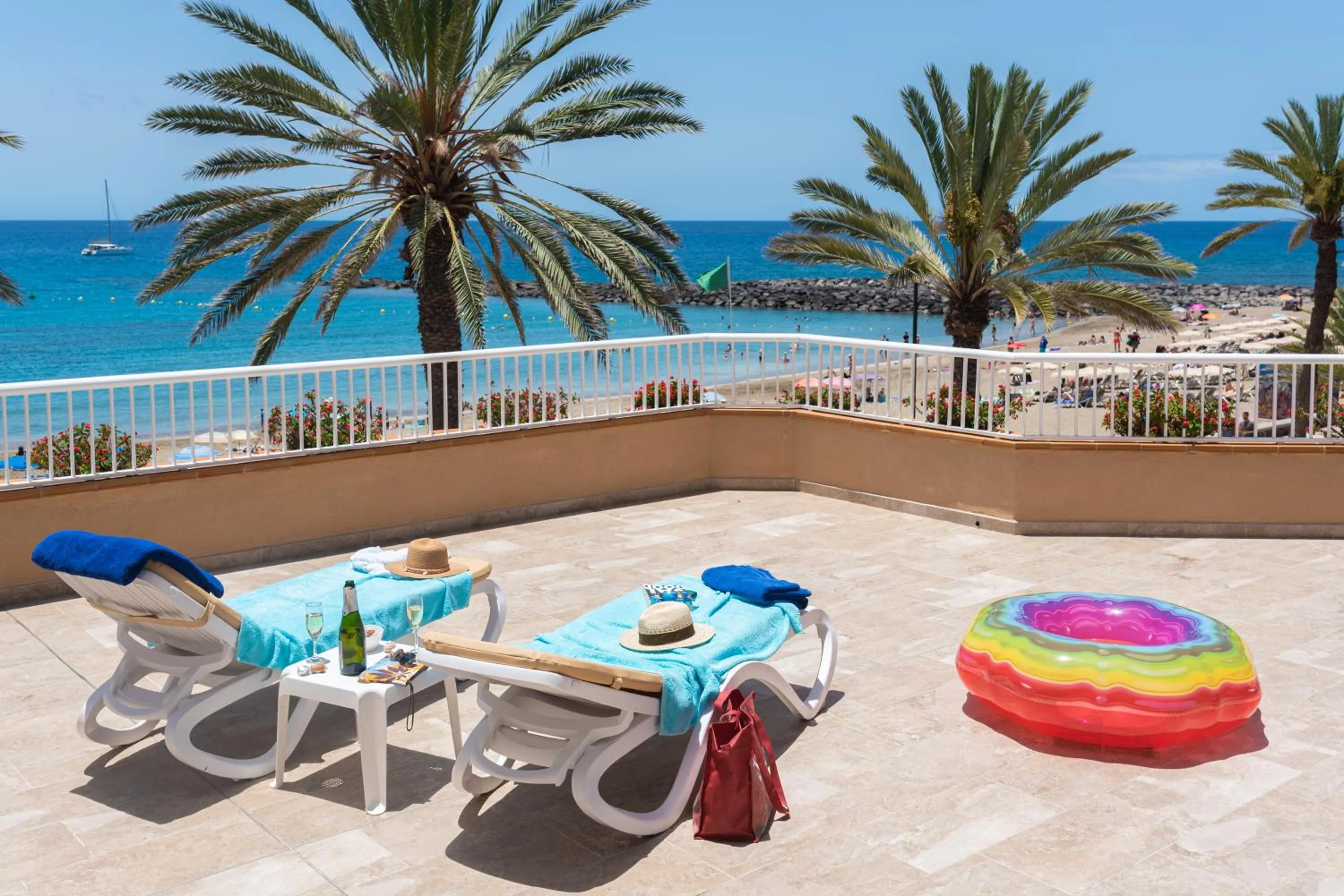 Balcony/Terrace in Apartamentos Vista Sur