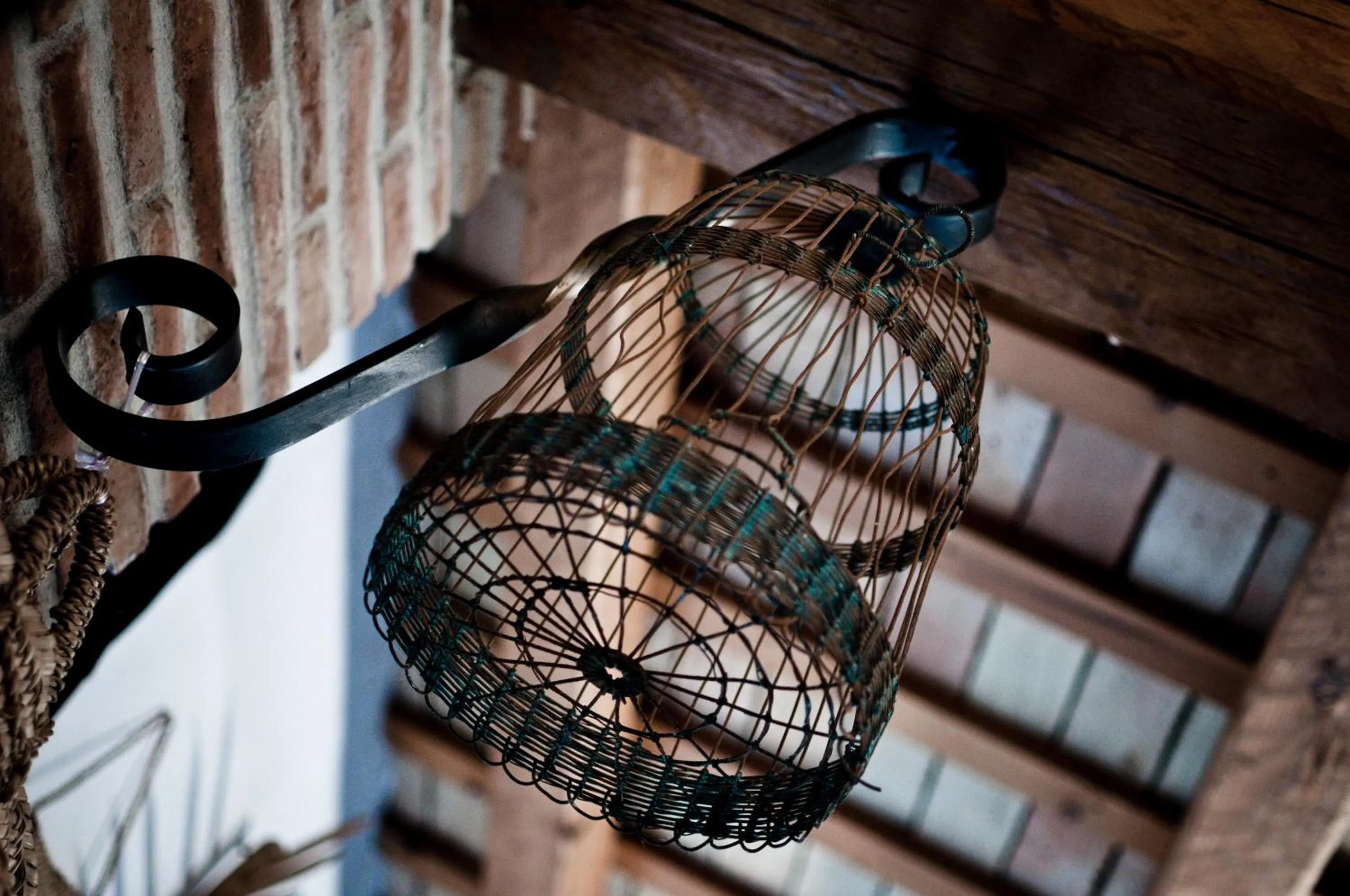Decorative detail in Hotel Restaurante Blanco y Verde