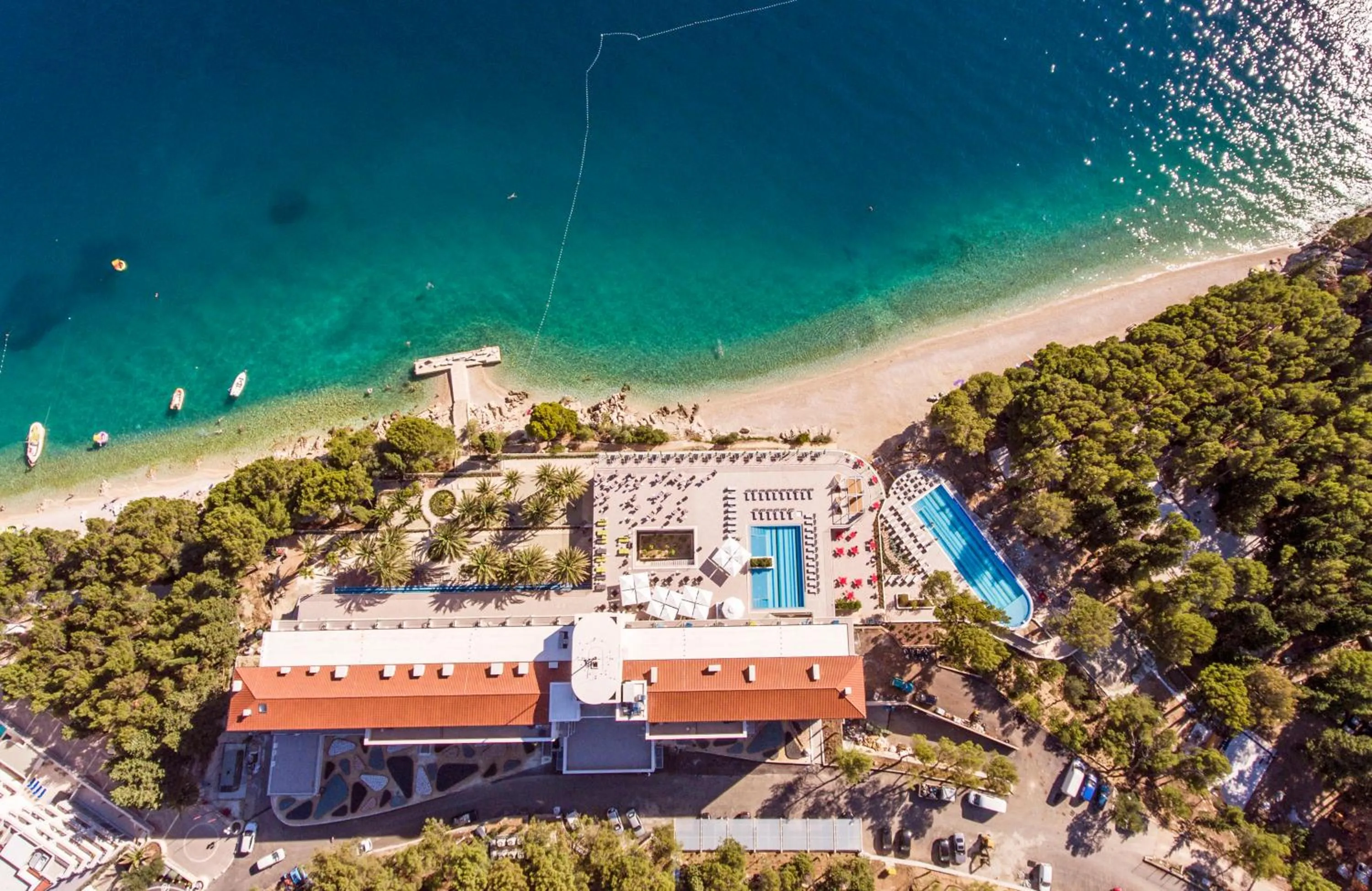 Property building in Bluesun Hotel Jadran