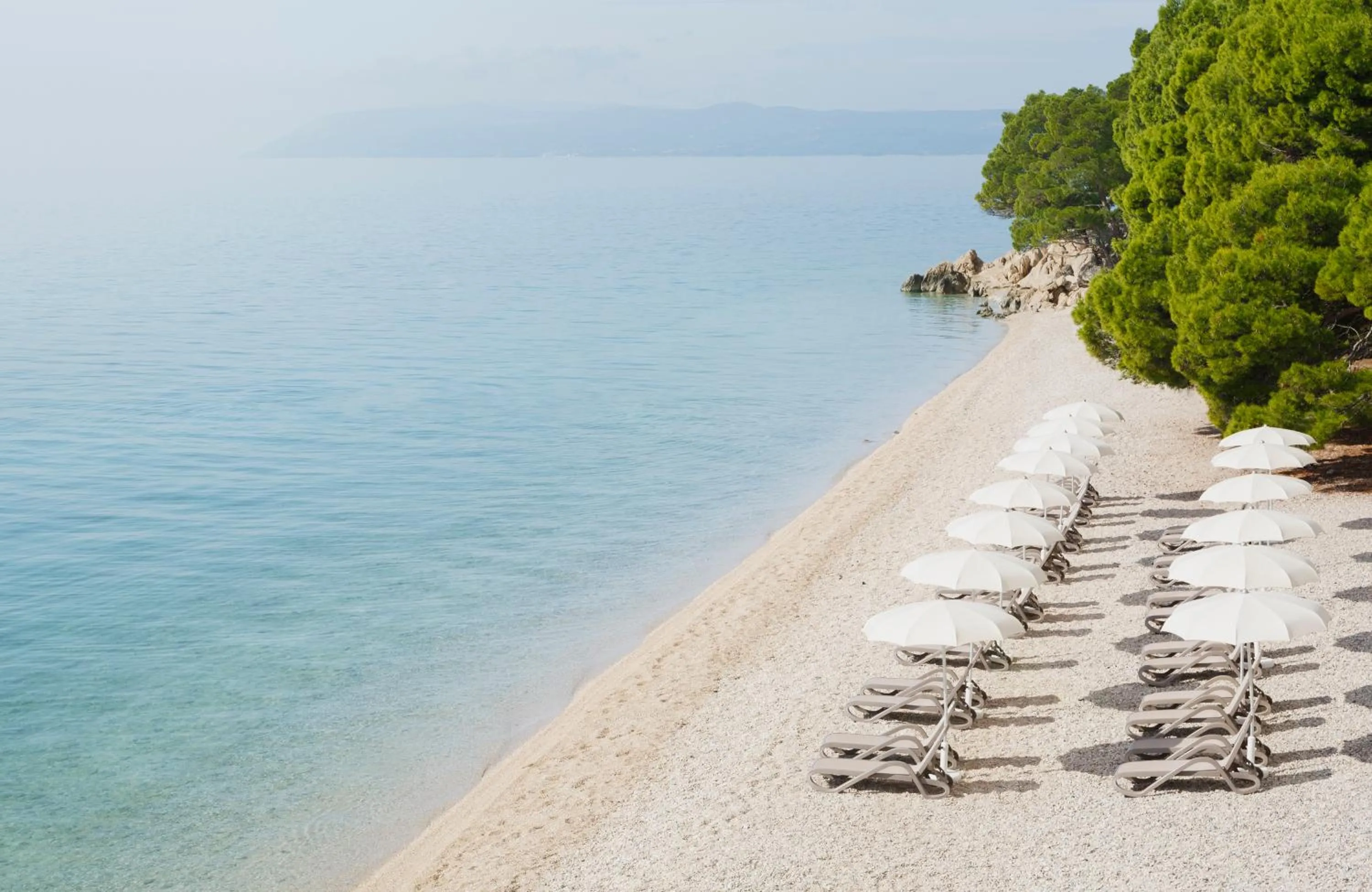 Beach in Bluesun Hotel Jadran