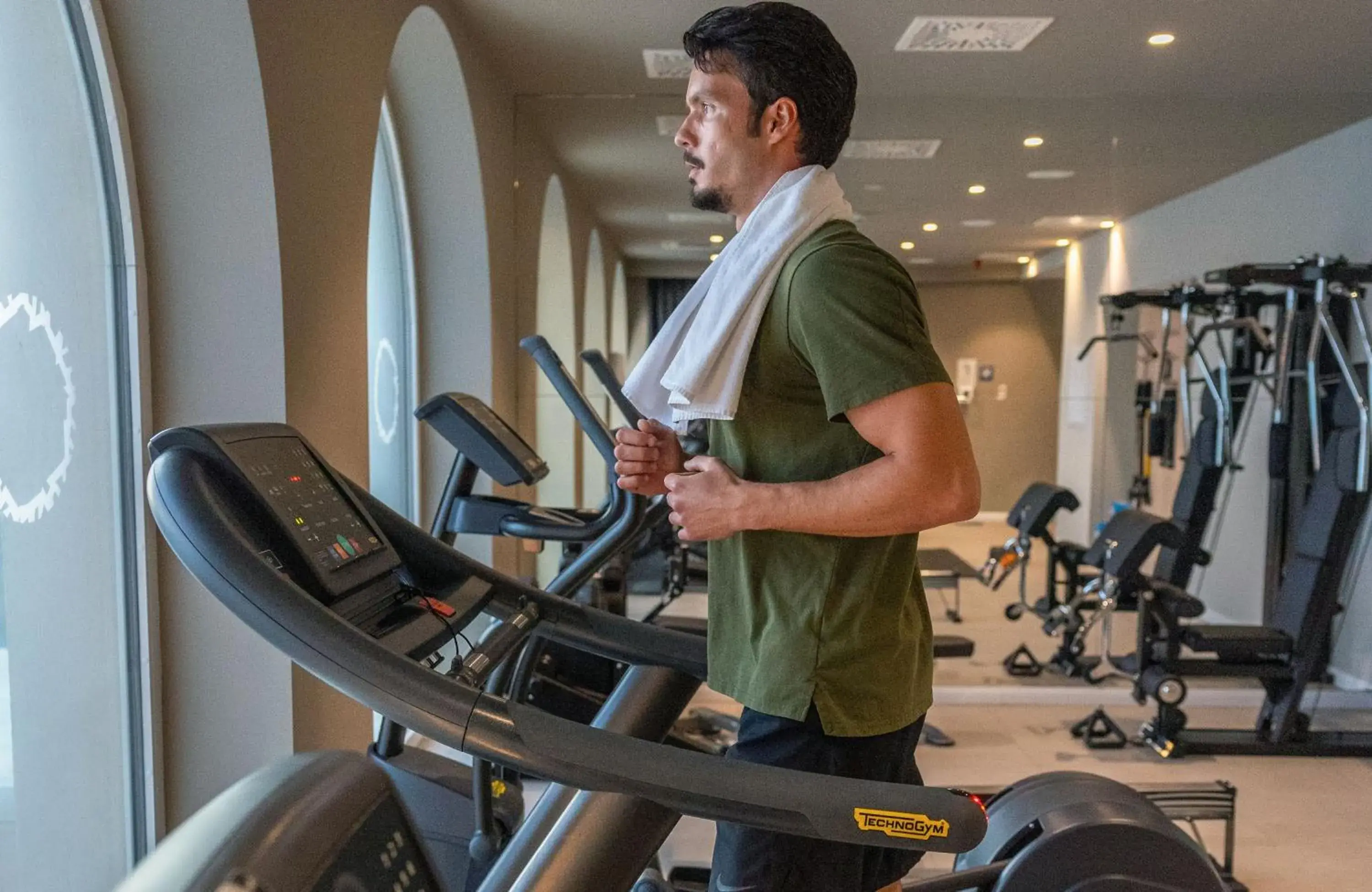 Fitness centre/facilities in Bluesun Hotel Jadran Fitness centre/facilities in Bluesun Hotel Jadran