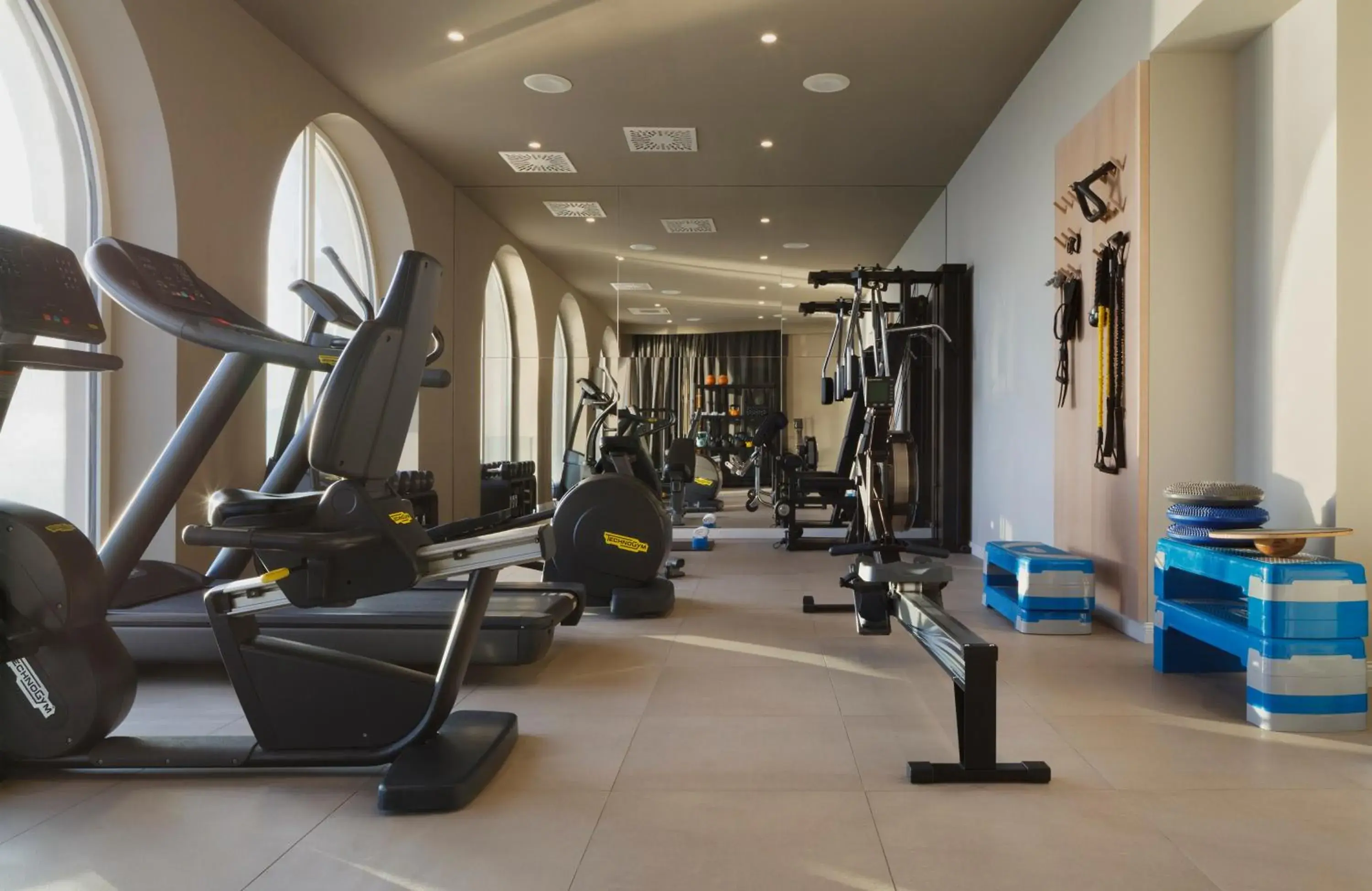 Fitness centre/facilities in Bluesun Hotel Jadran Fitness centre/facilities in Bluesun Hotel Jadran