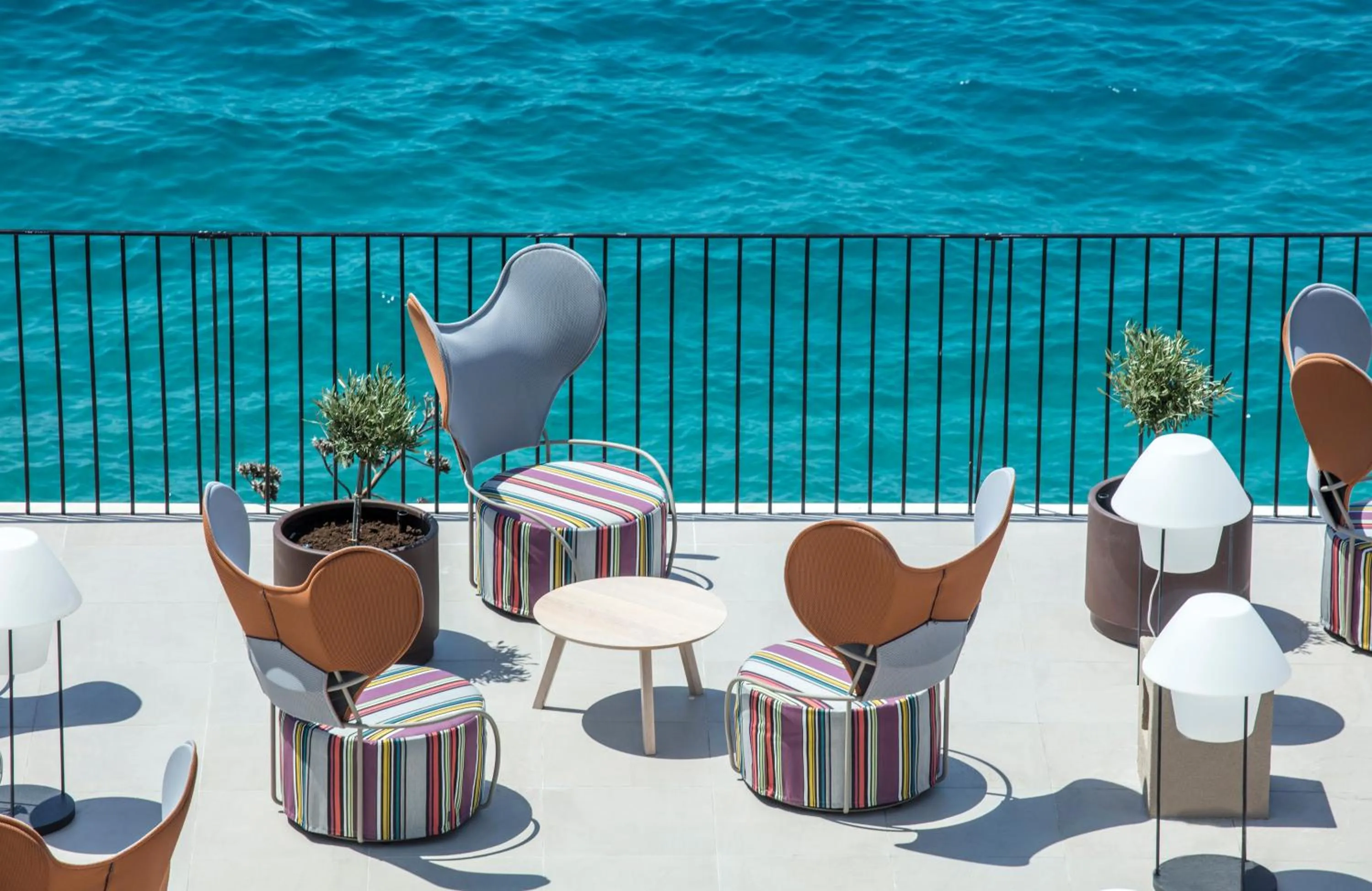 Balcony/Terrace in Bluesun Hotel Jadran