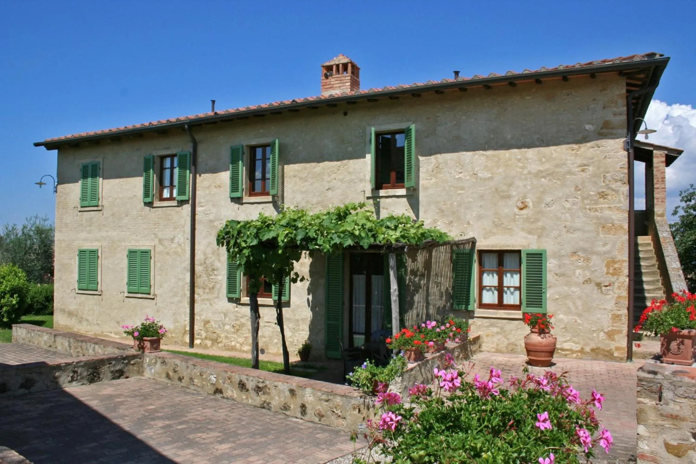 Patio in Podere Il Pino