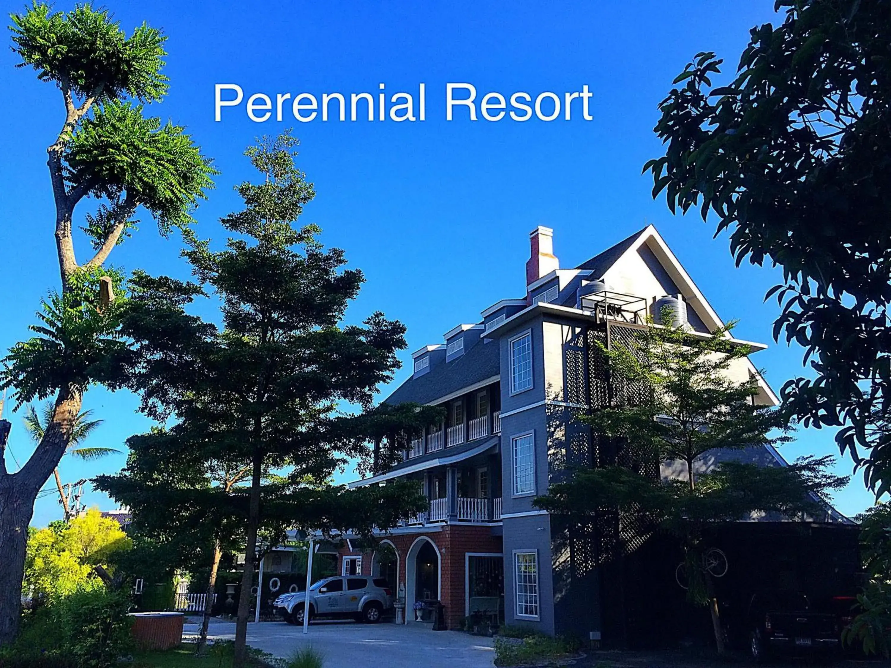 Facade/entrance in Perennial Resort Facade/entrance in Perennial Resort