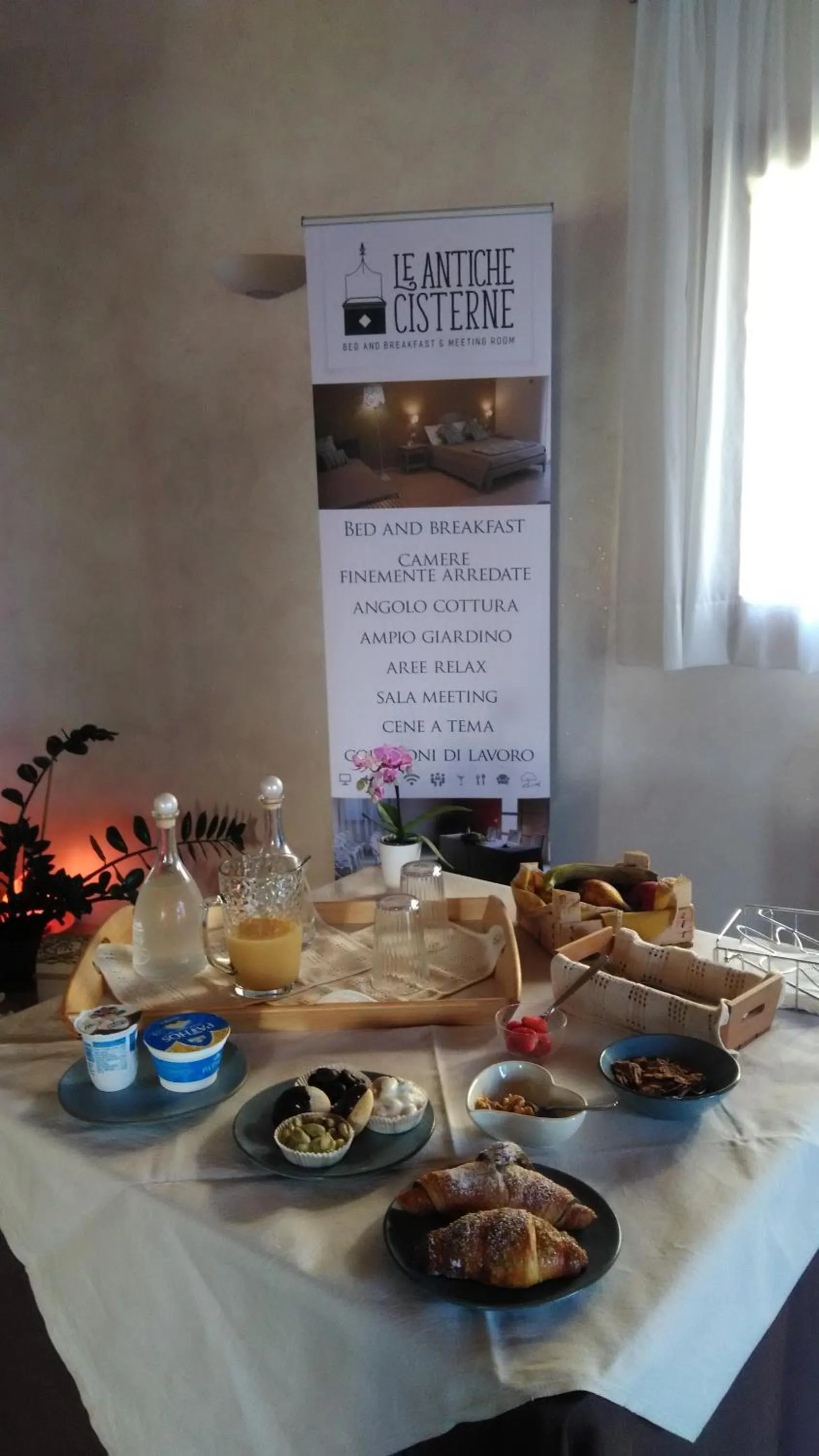 Breakfast in B&B Le Antiche Cisterne